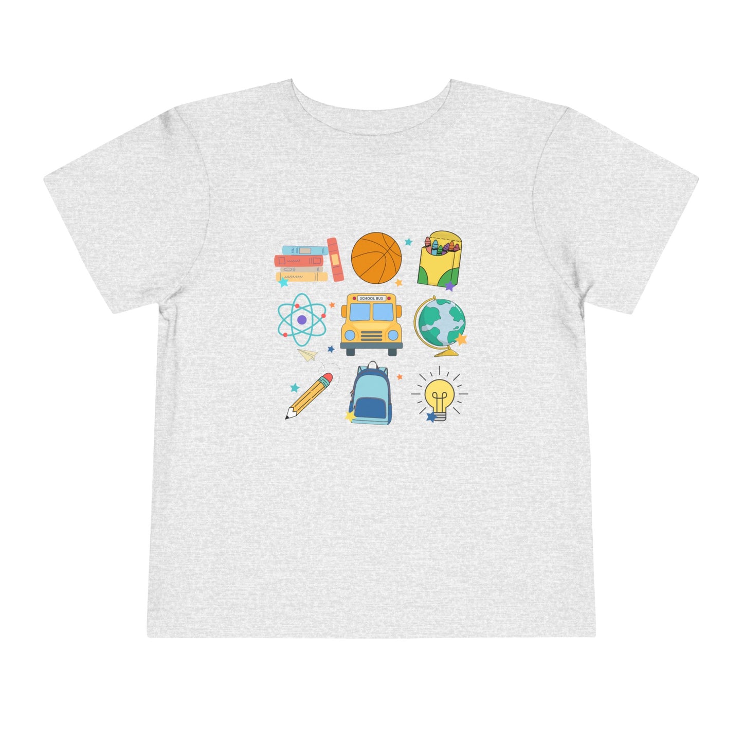 Back to School Toddler Short Sleeve Tee
