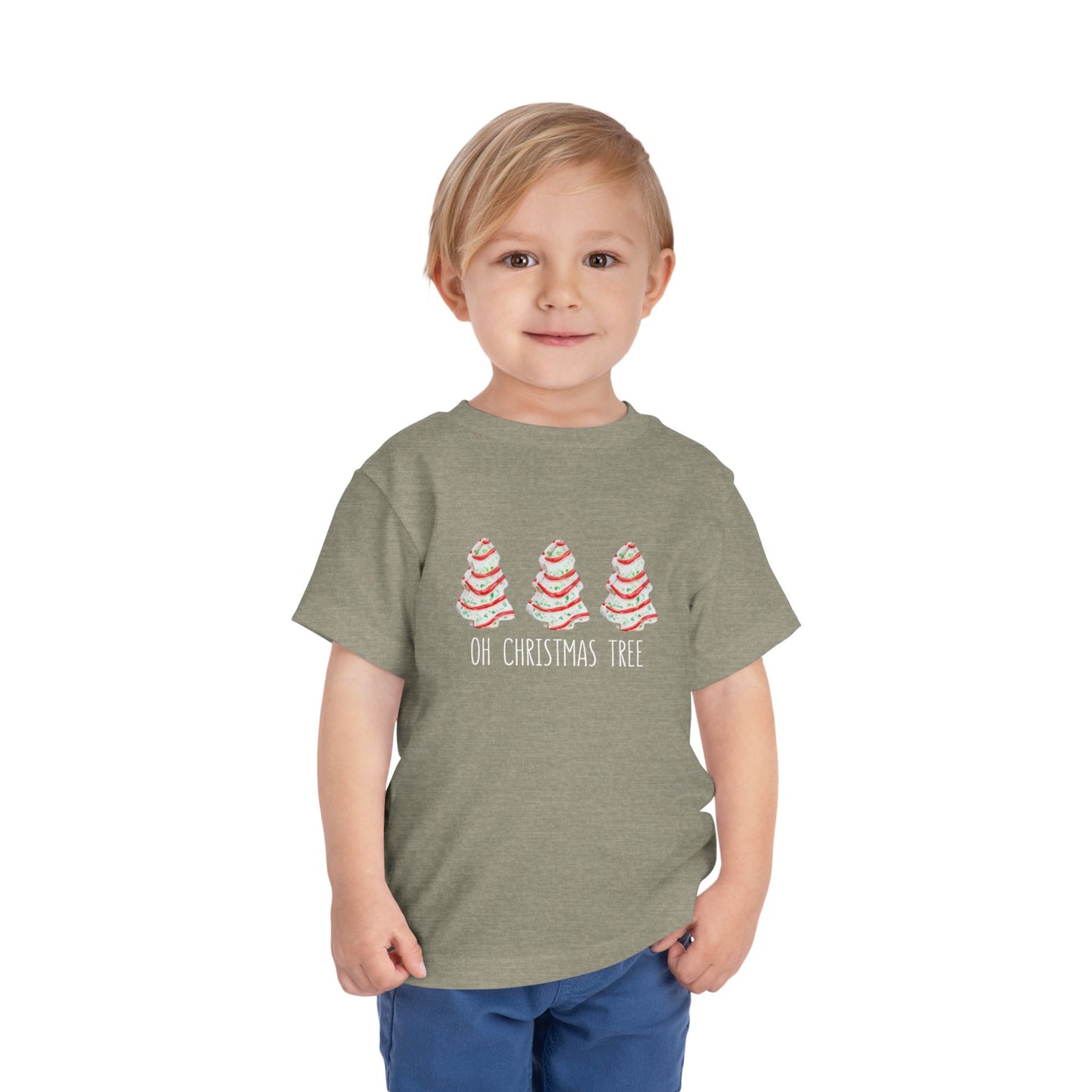 Oh Christmas Tree Toddler Short Sleeve Tee