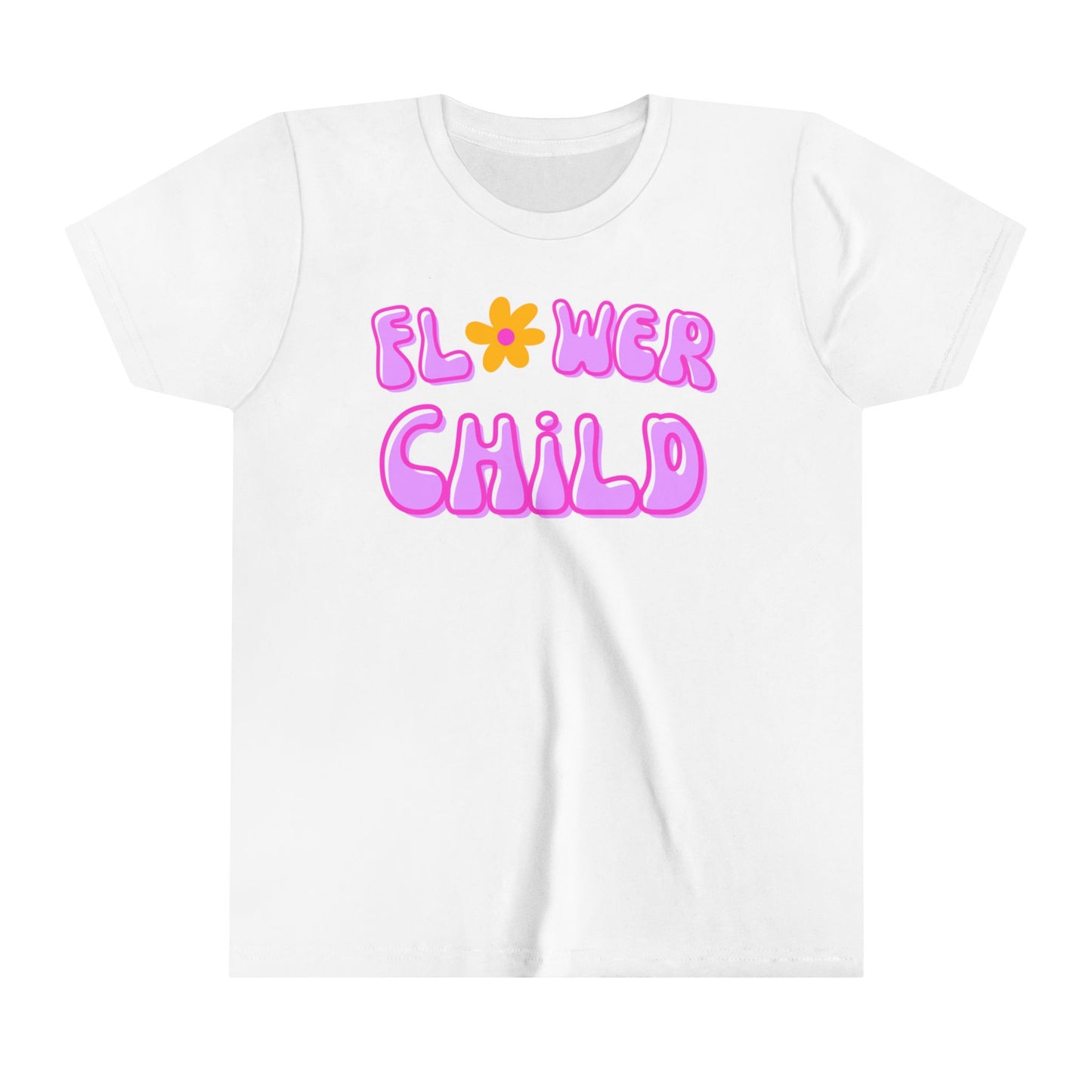 Flower Child Youth Short Sleeve Tee