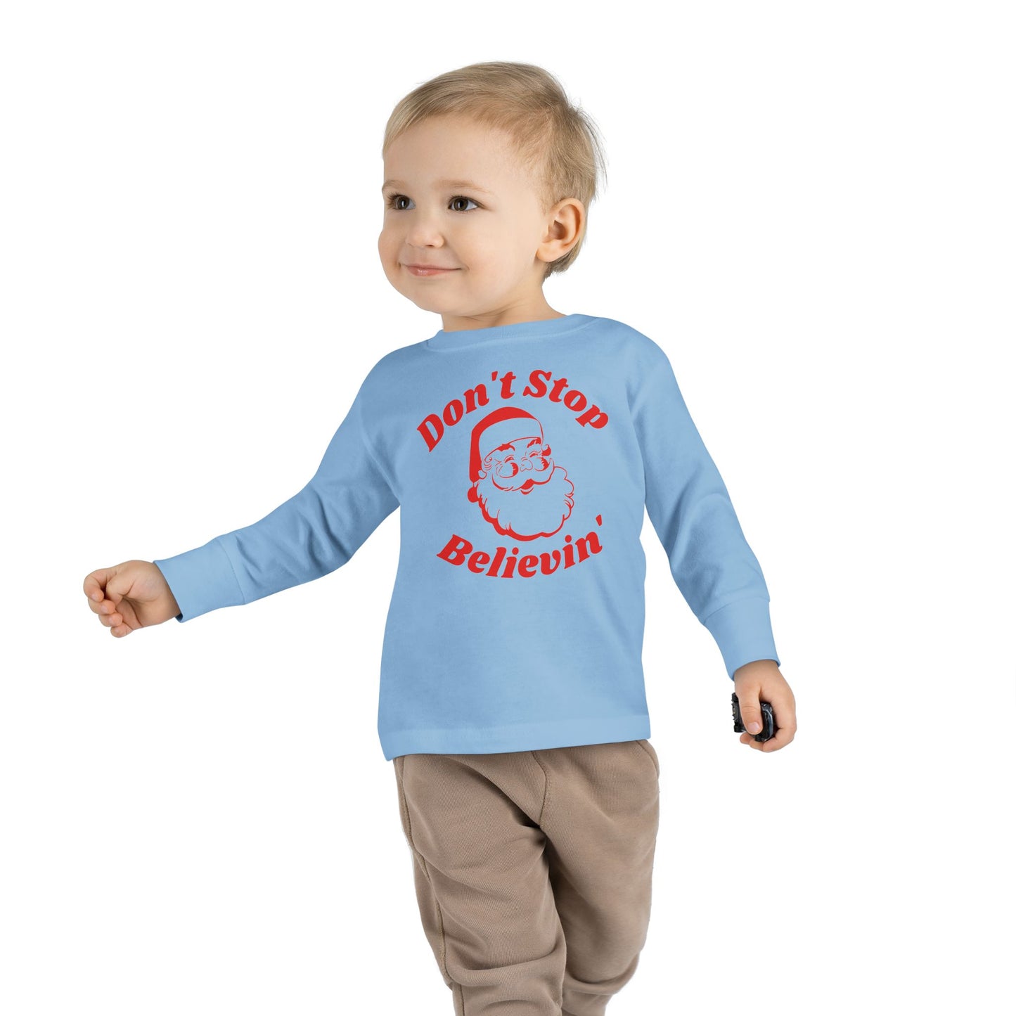 Don't Stop Believin' Toddler Long Sleeve Tee