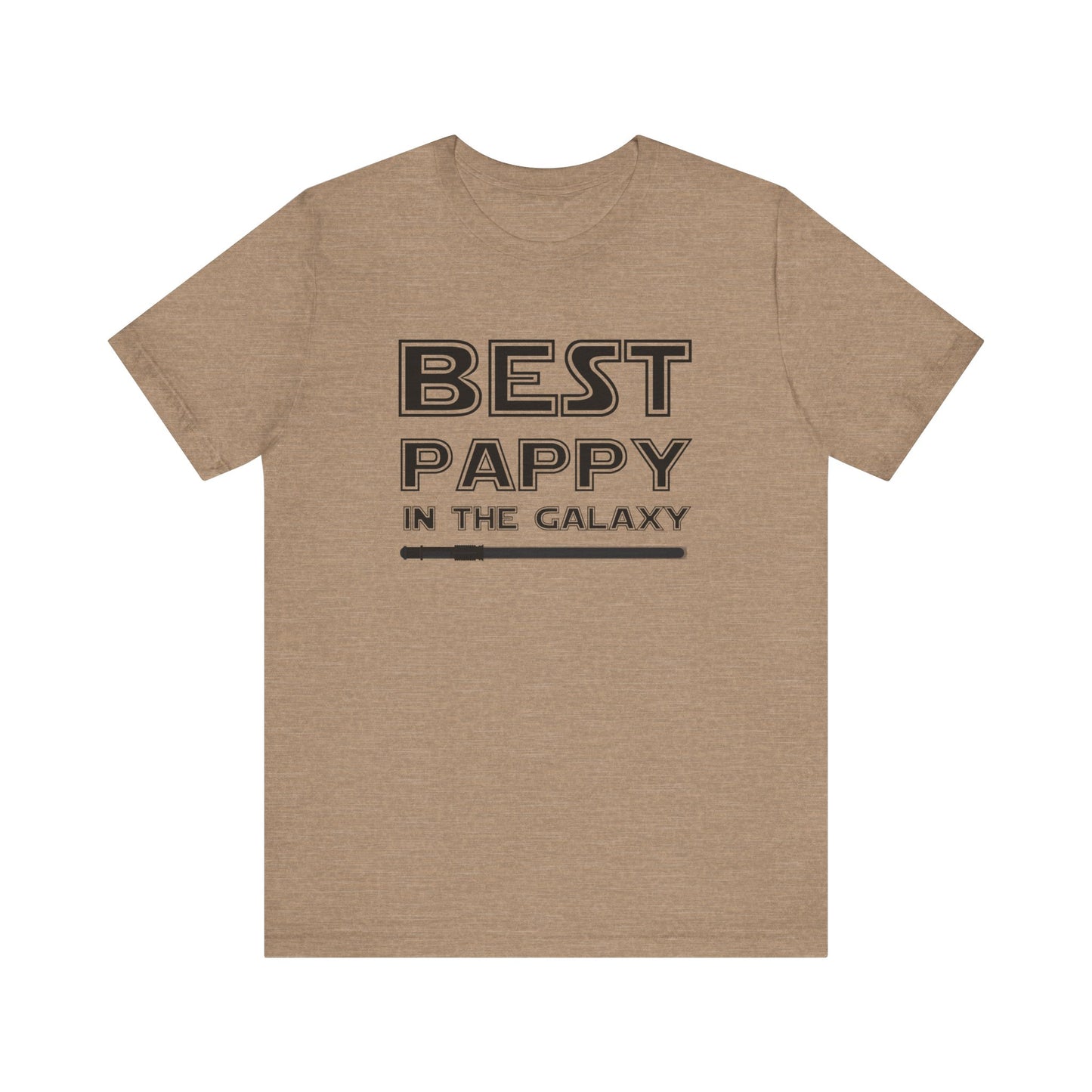 Best Pappy in the Galaxy Short Sleeve Tee
