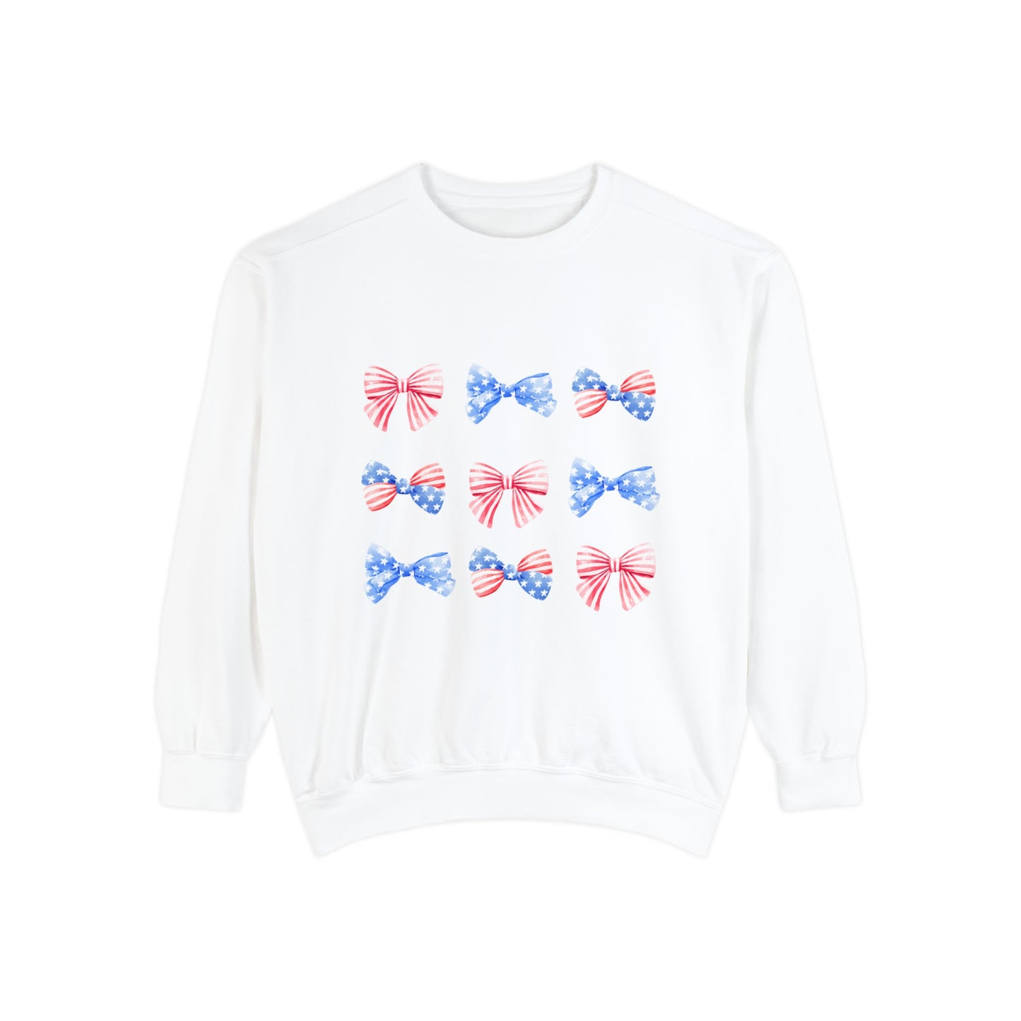 America the Bowtiful Comfort Colors Crewneck
