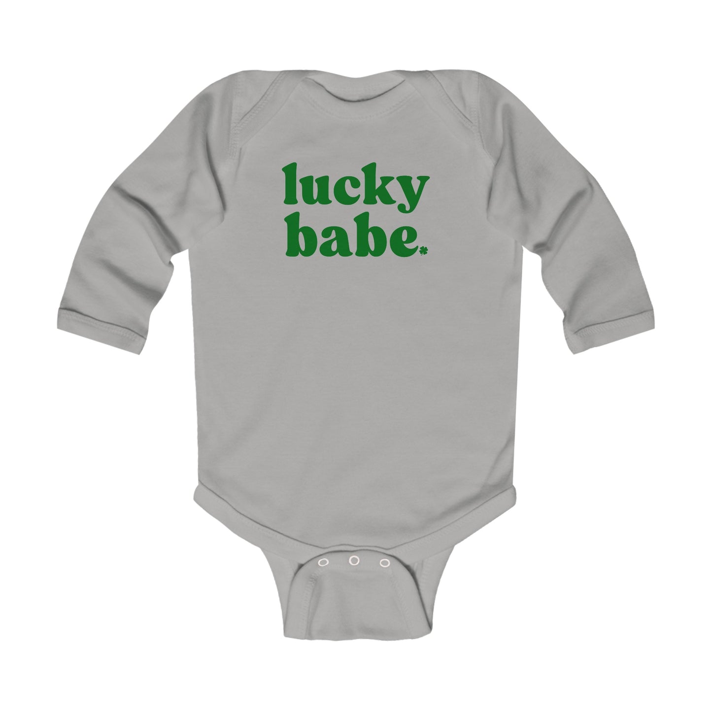 Lucky Babe Infant Shirt, Cute St Patrick's Day Infant Shirt, Infant Onesie, Babys First St Patricks Day