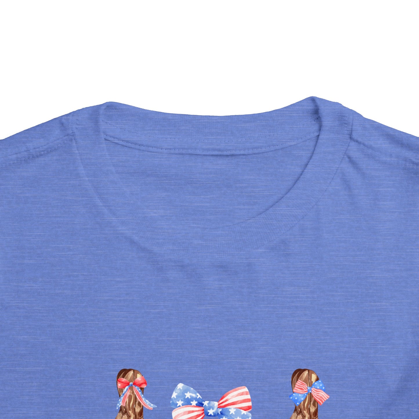 All American Boots & Bows Toddler Short Sleeve Tee