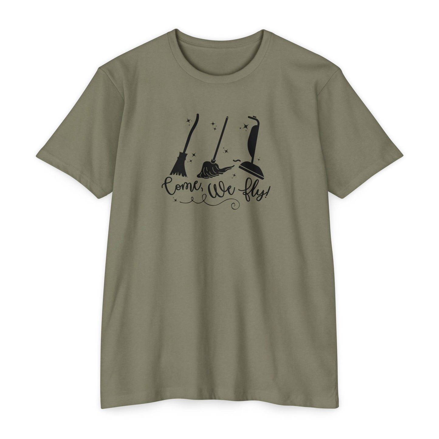 Come We Fly Unisex CVC Jersey T-shirt