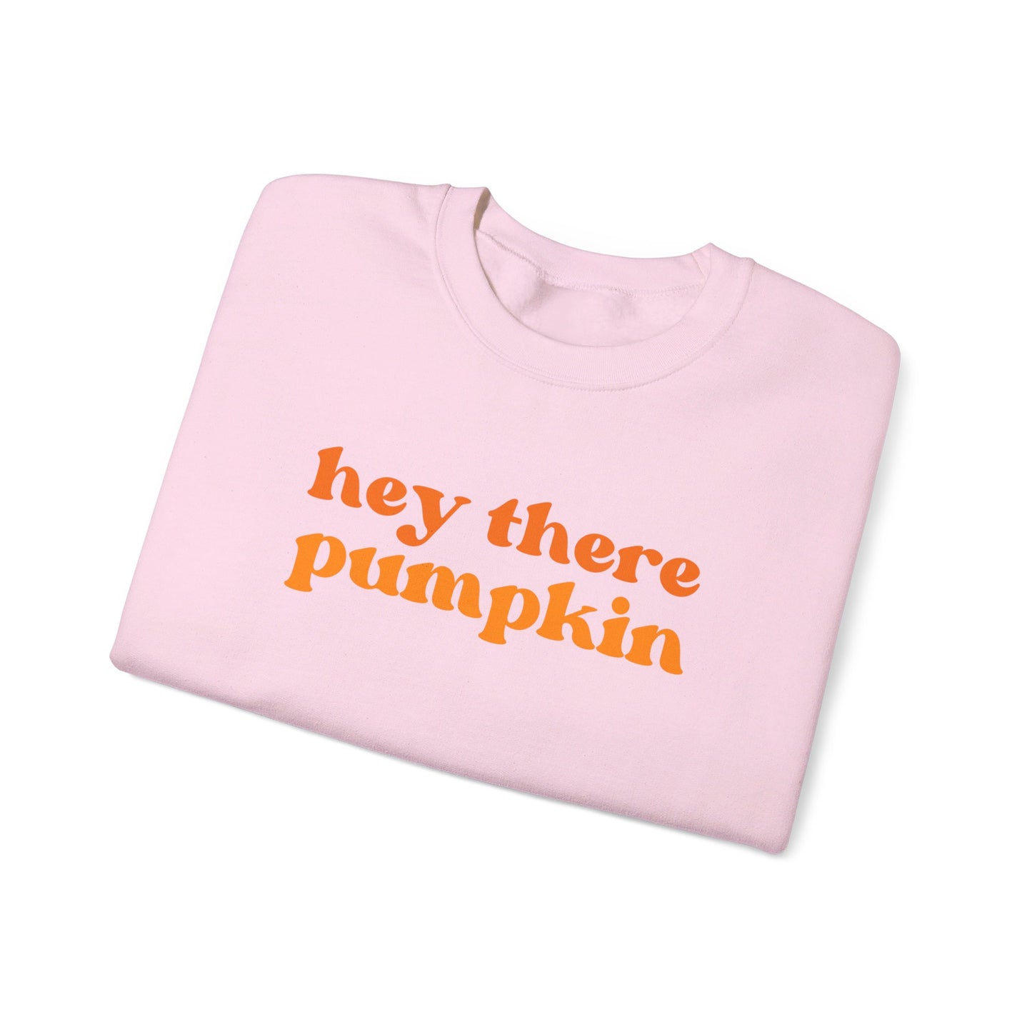 Hey There Pumpkin Adult Crewneck Sweatshirt