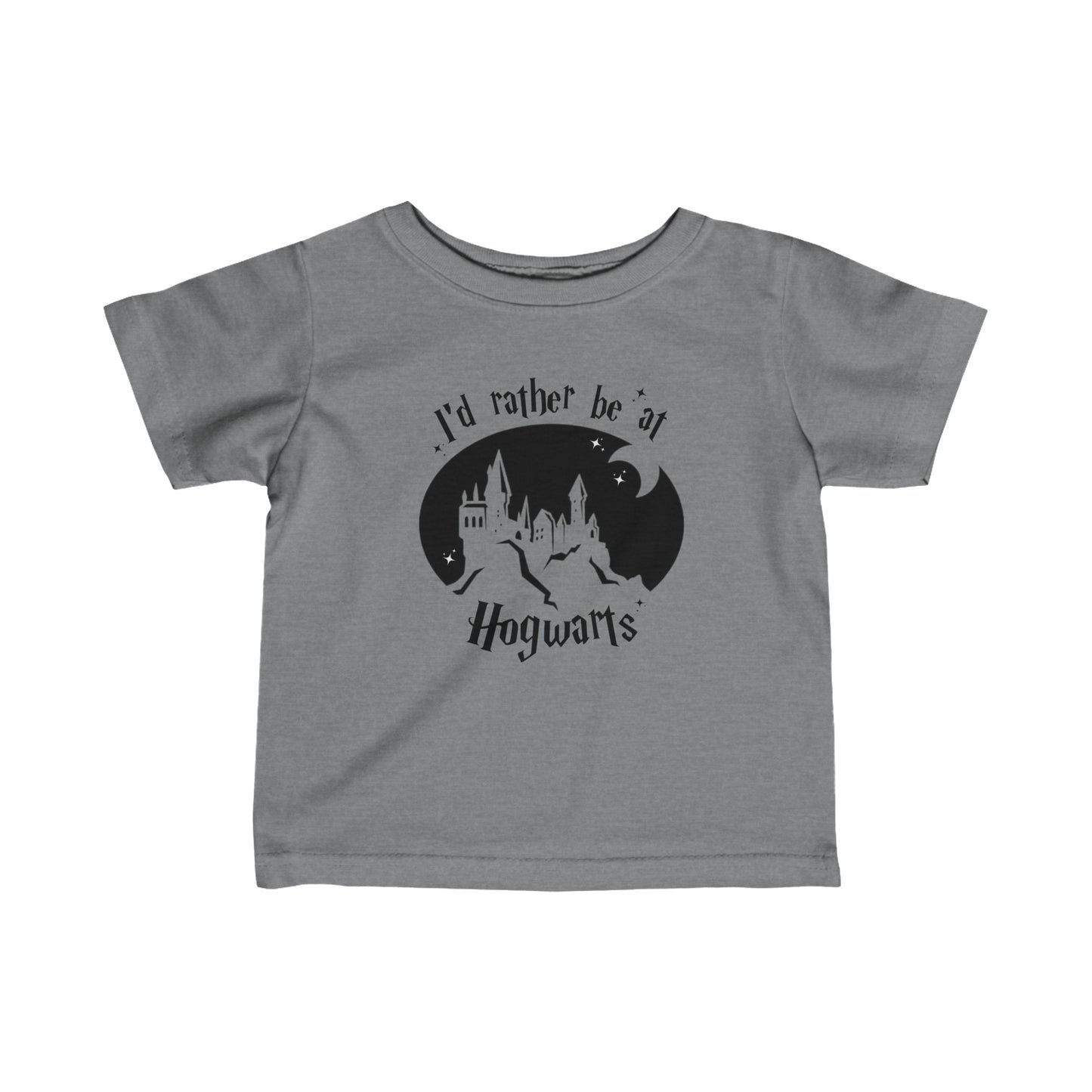 I'd Rather Be At Hogwarts Infant Jersey Tee