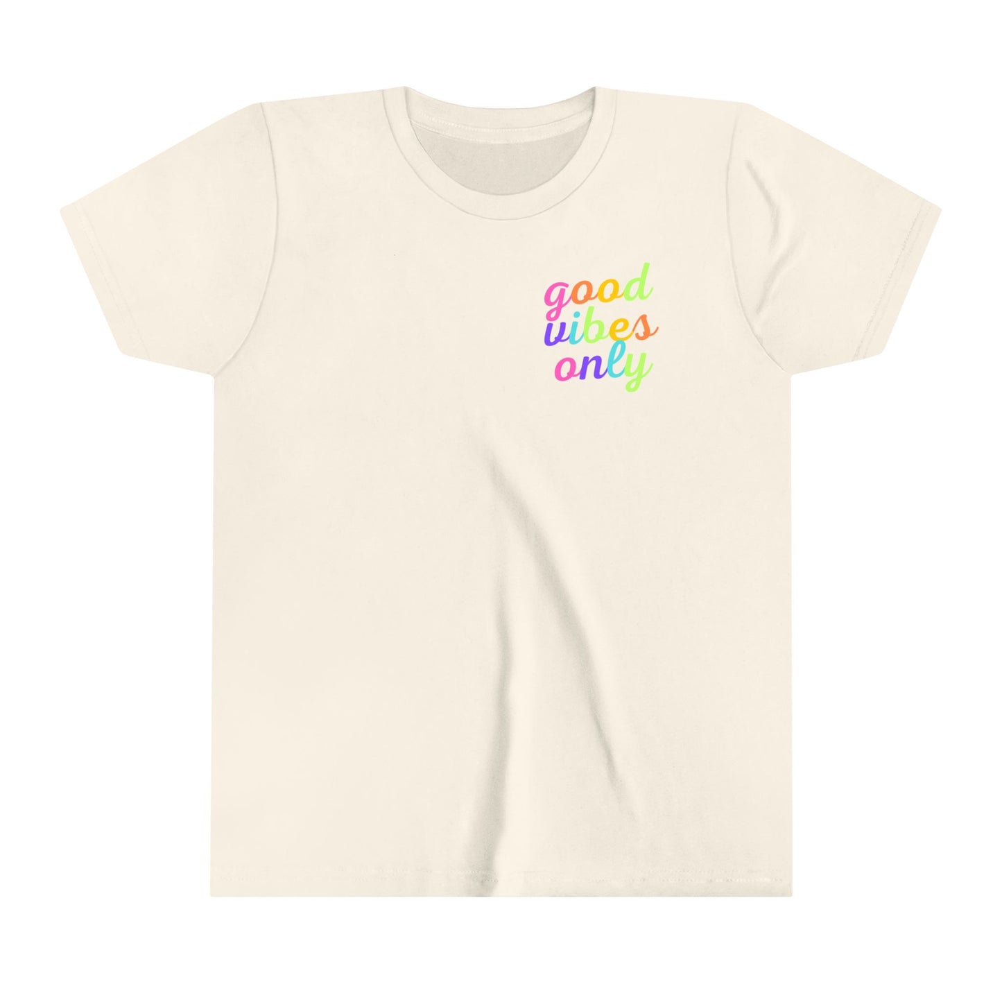 Kids Good Vibes Only Short Sleeve Tee
