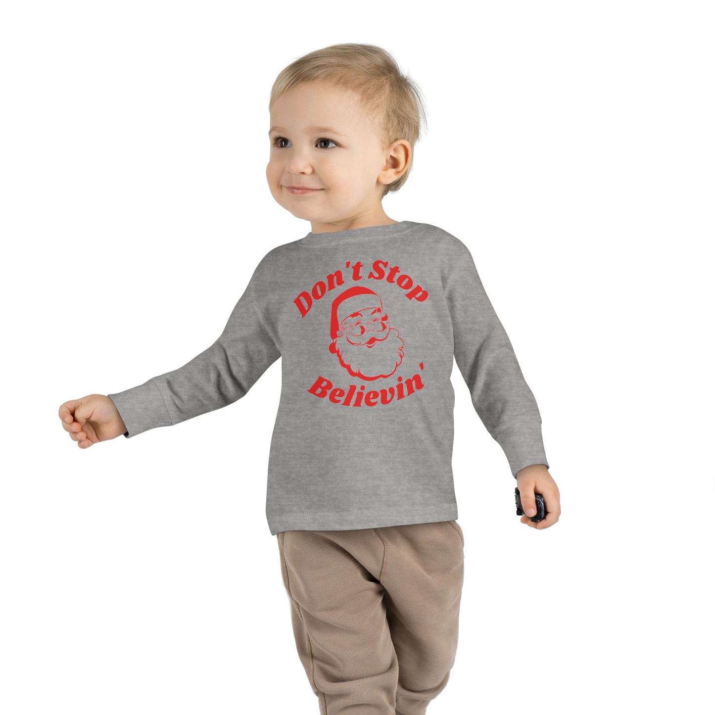 Don't Stop Believin' Toddler Long Sleeve Tee
