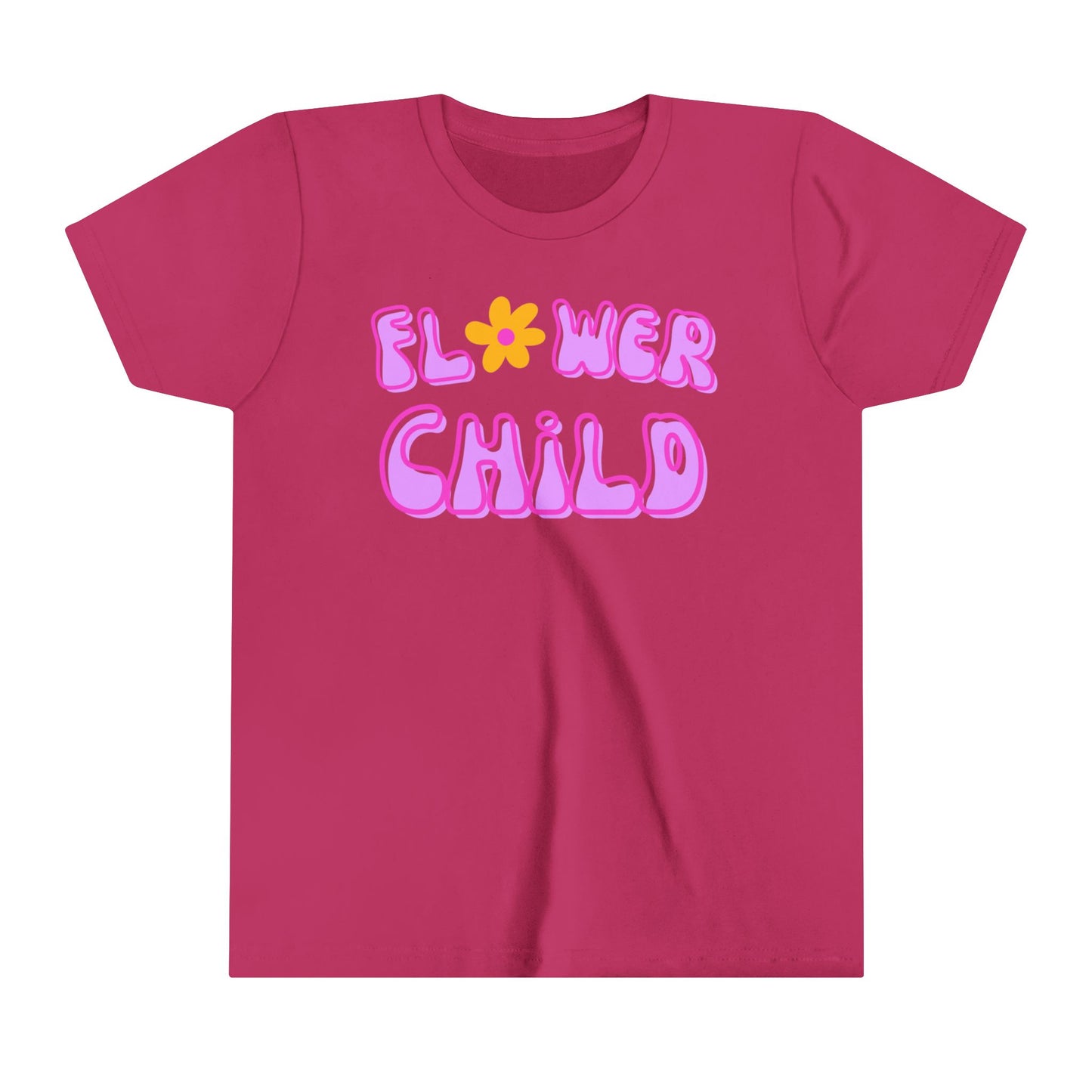 Flower Child Youth Short Sleeve Tee