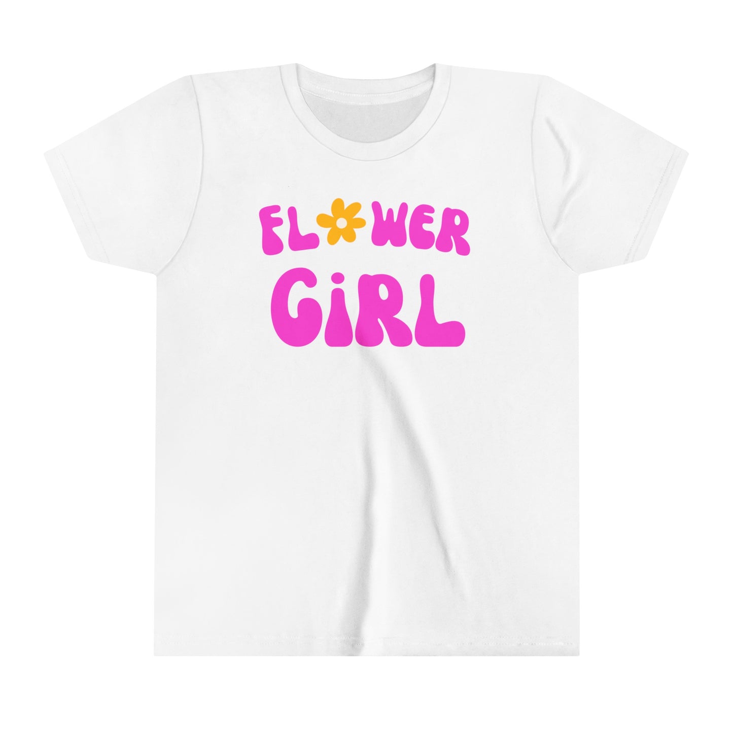 Flower Girl Youth Short Sleeve Tee