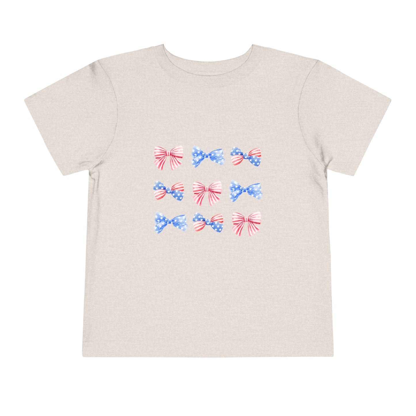 America the Bowtiful Toddler Short Sleeve Tee