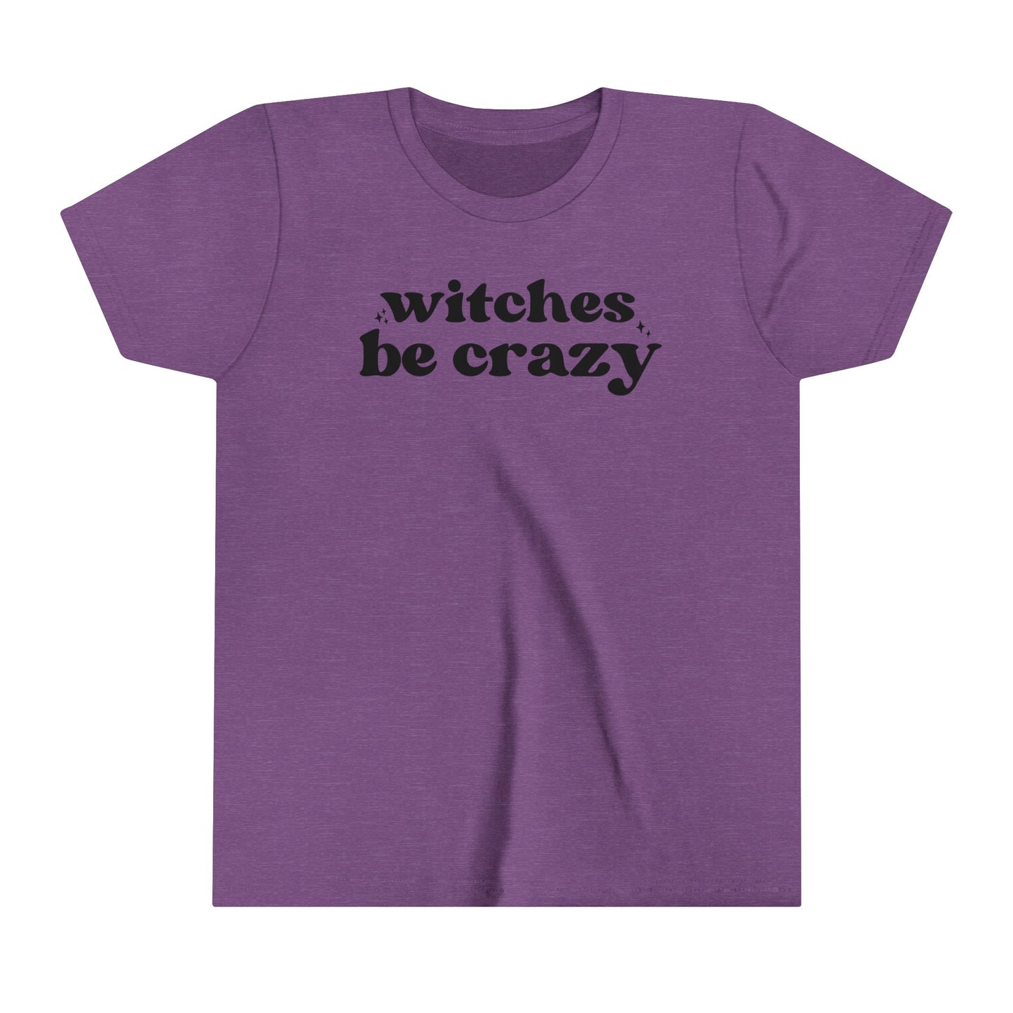 Witches Be Crazy Youth Short Sleeve Tee