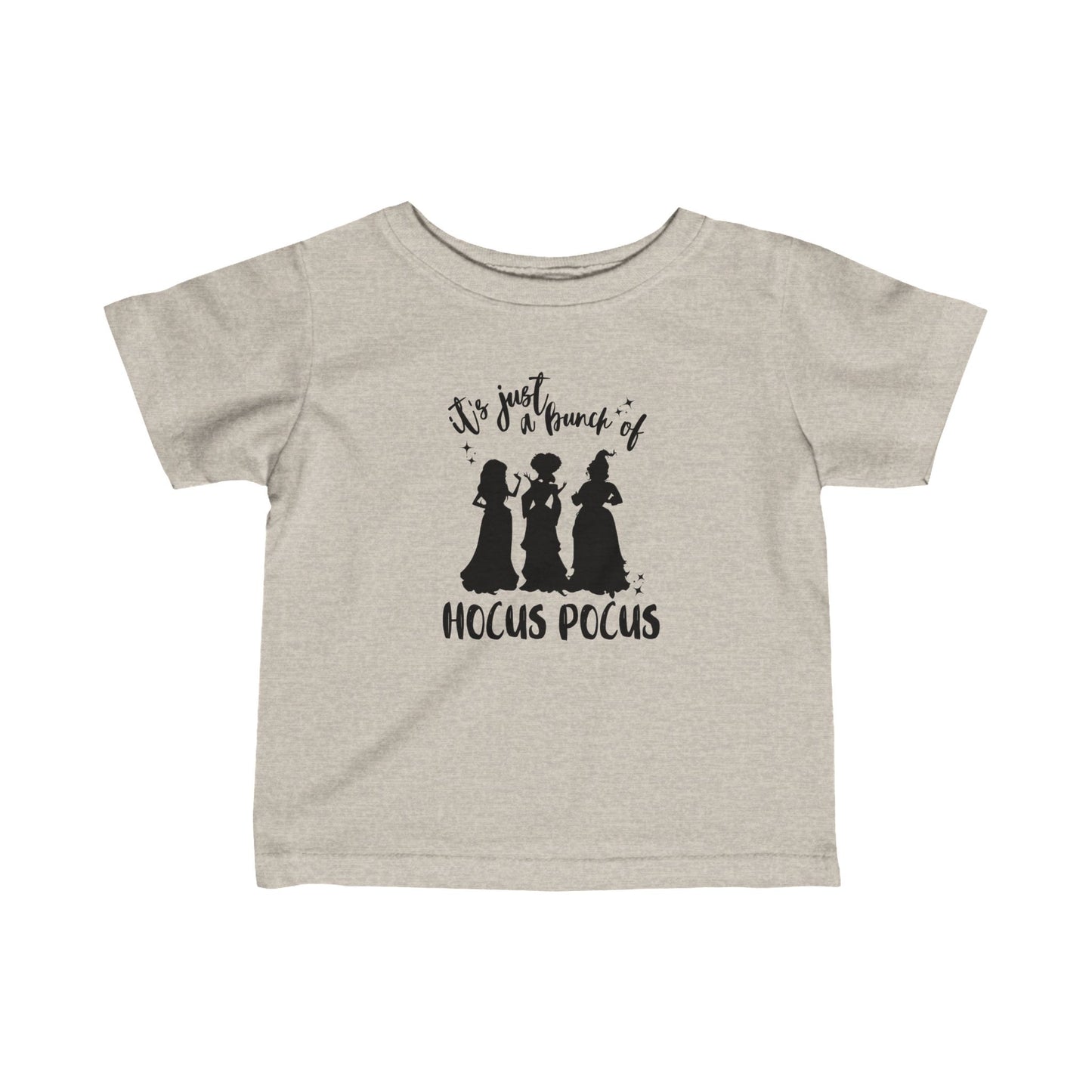 It's Just a Bunch of Hocus Pocus Infant Girls Fine Jersey Tee