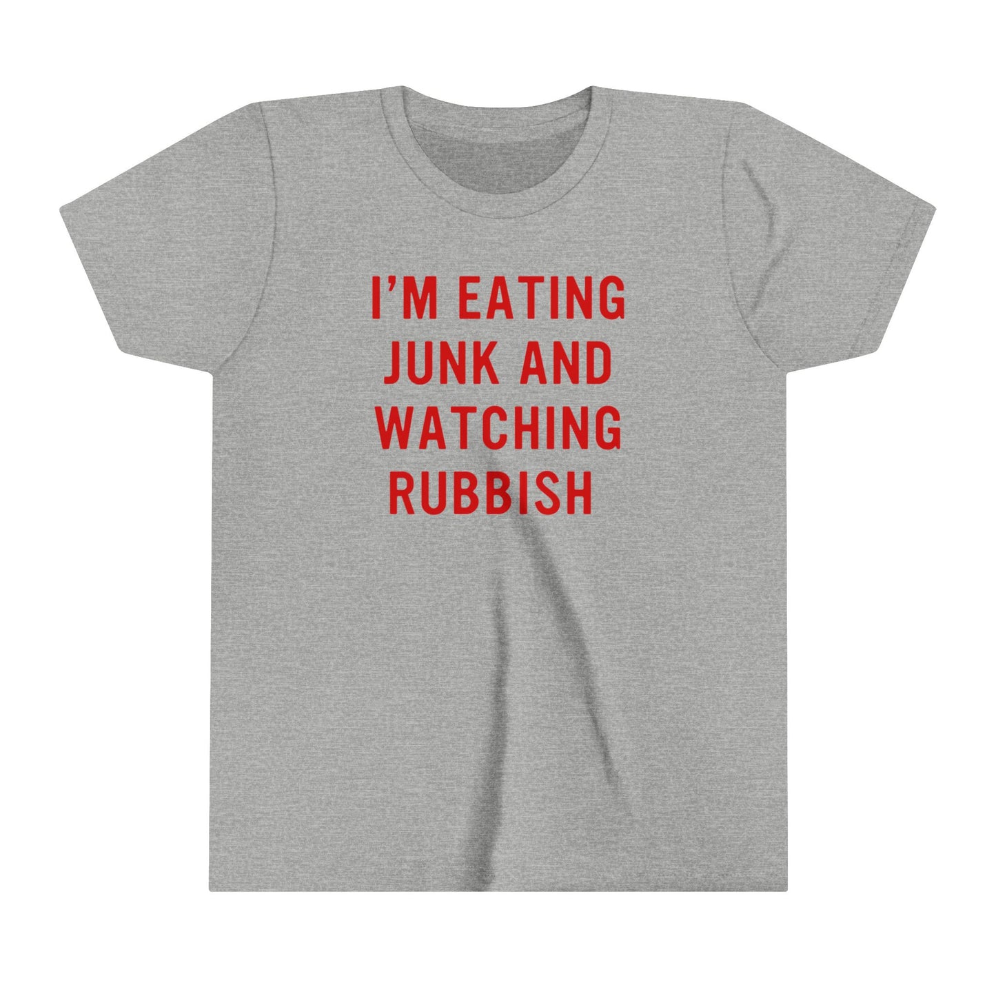 Watching Rubbish Home Alone Youth Short Sleeve Tee