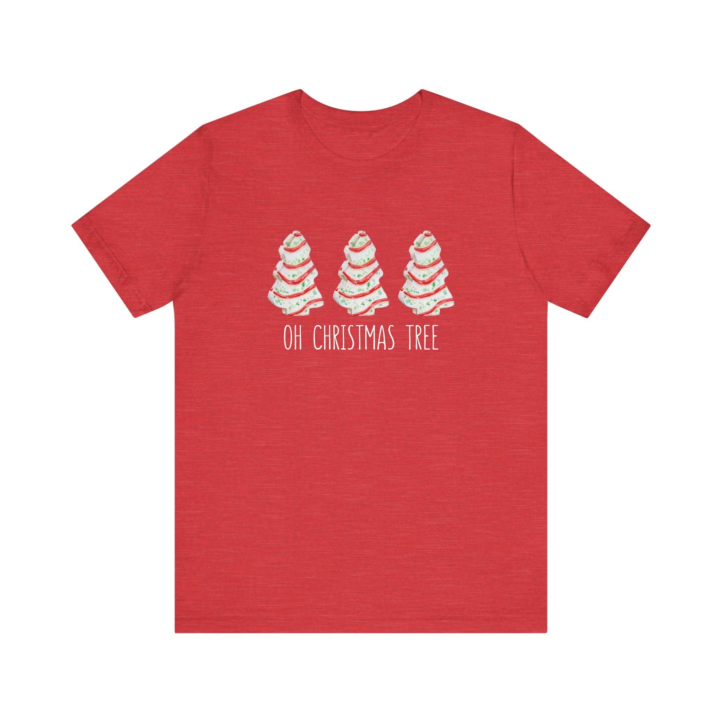 Oh Christmas Tree Cakes Short Sleeve Tee