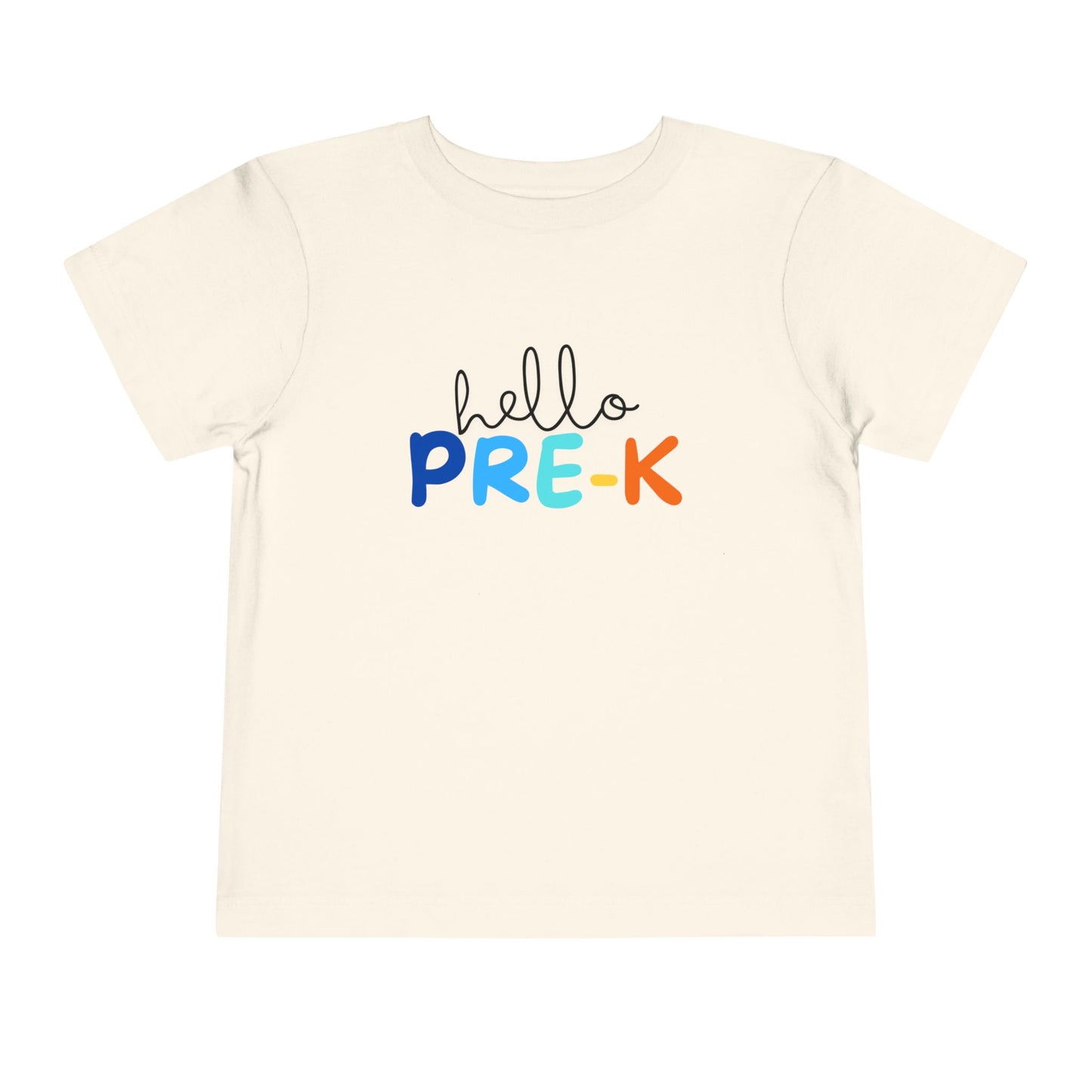 Hello Pre-K Toddler Short Sleeve Tee