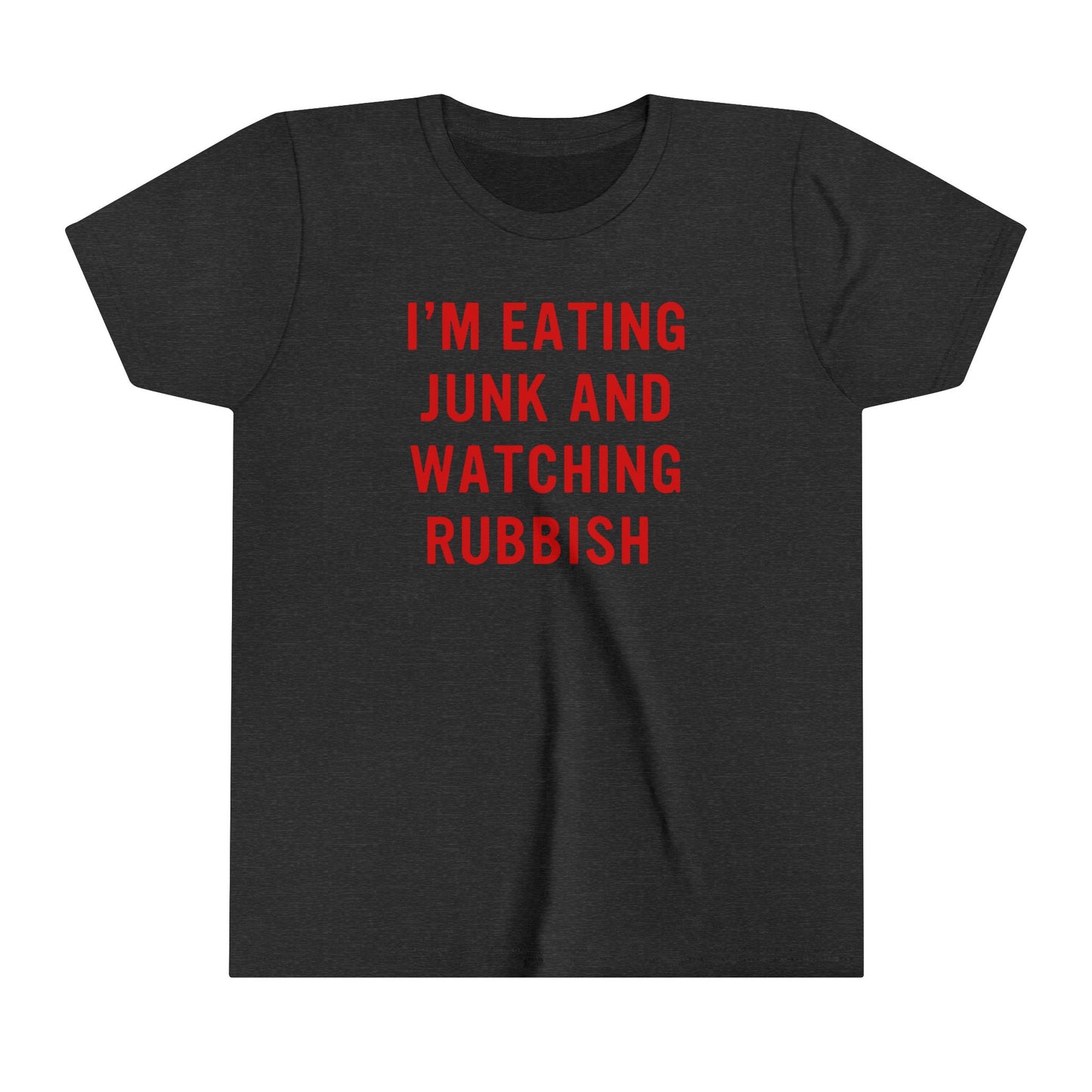 Watching Rubbish Home Alone Youth Short Sleeve Tee