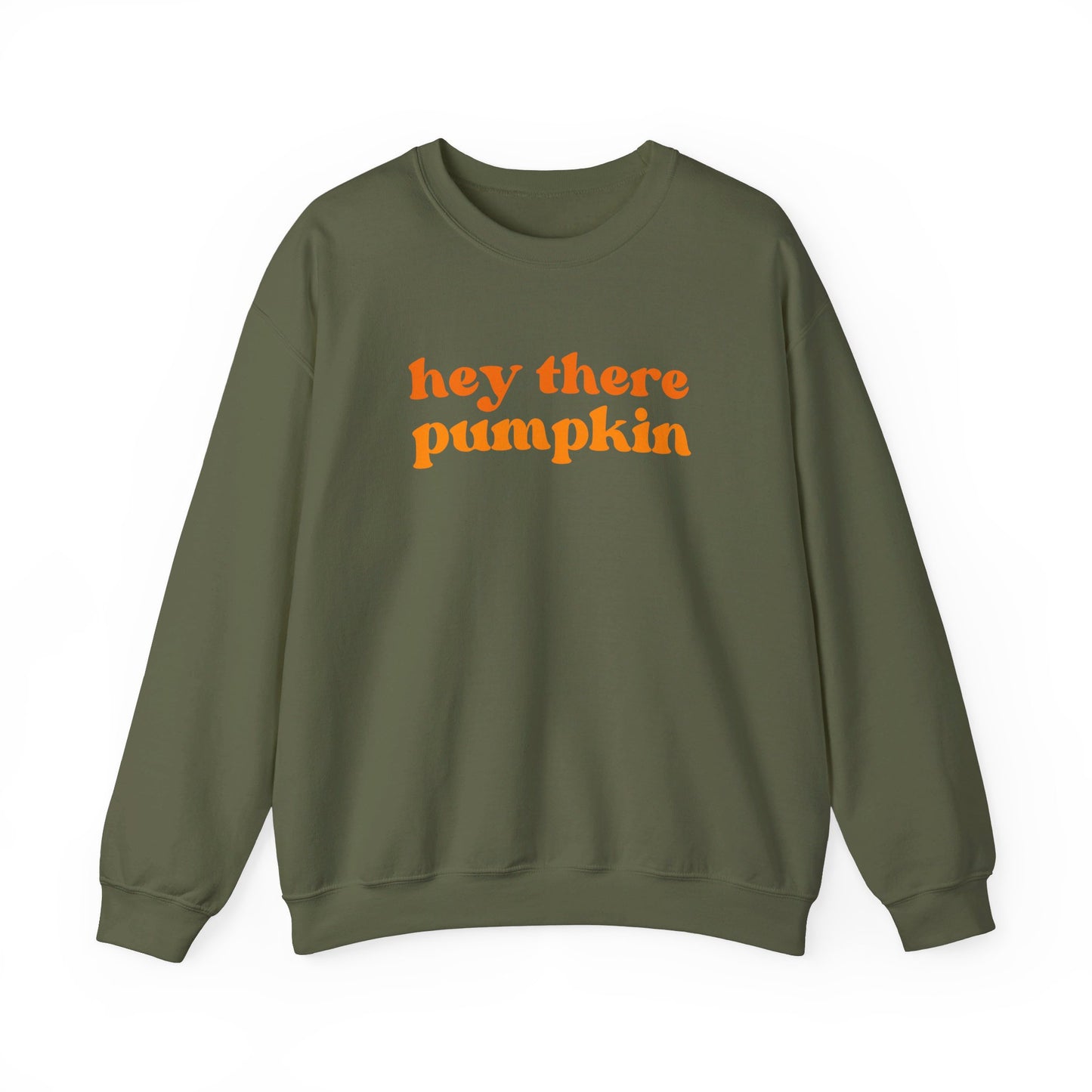 Hey There Pumpkin Adult Crewneck Sweatshirt