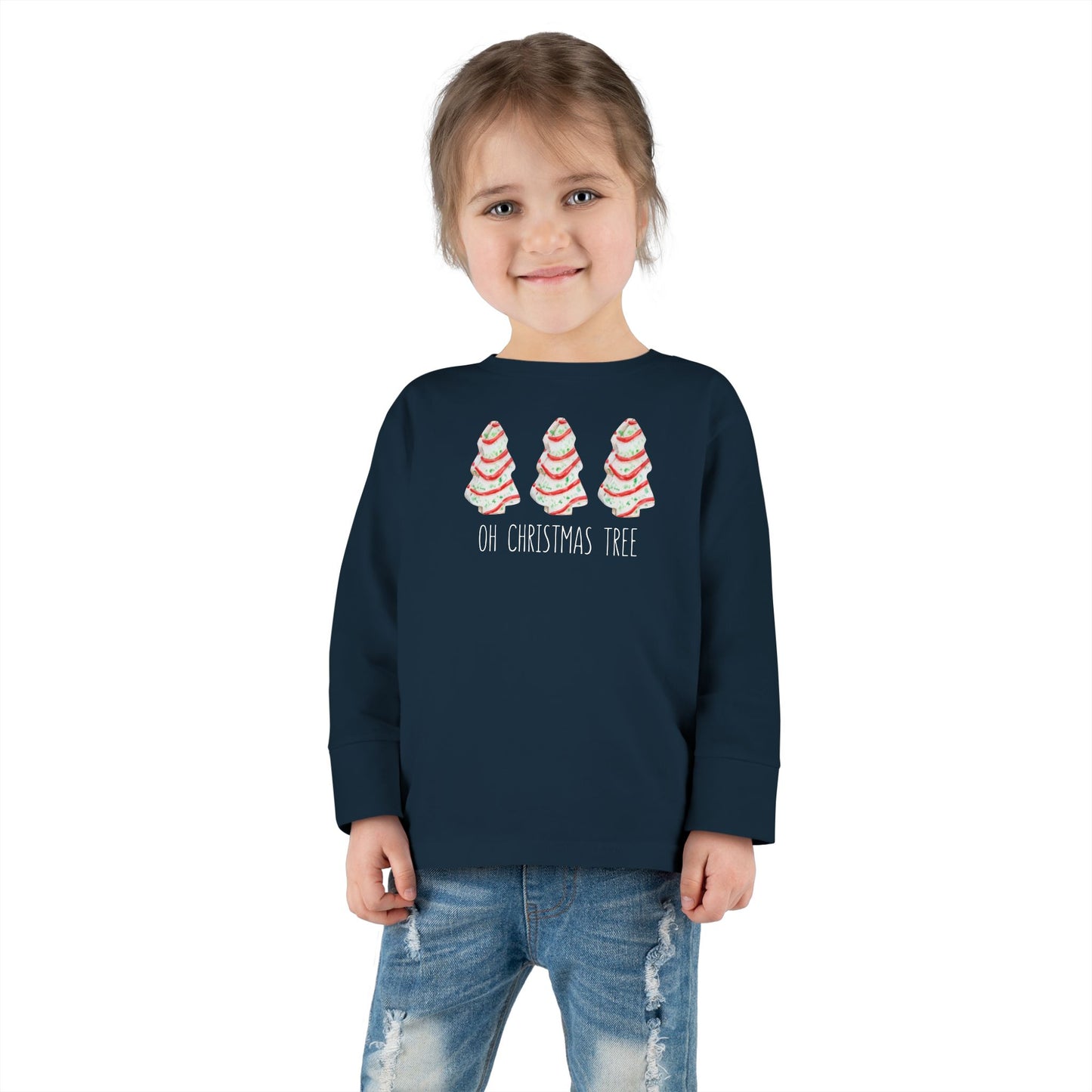 Oh Christmas Tree Toddler Long Sleeve Tee