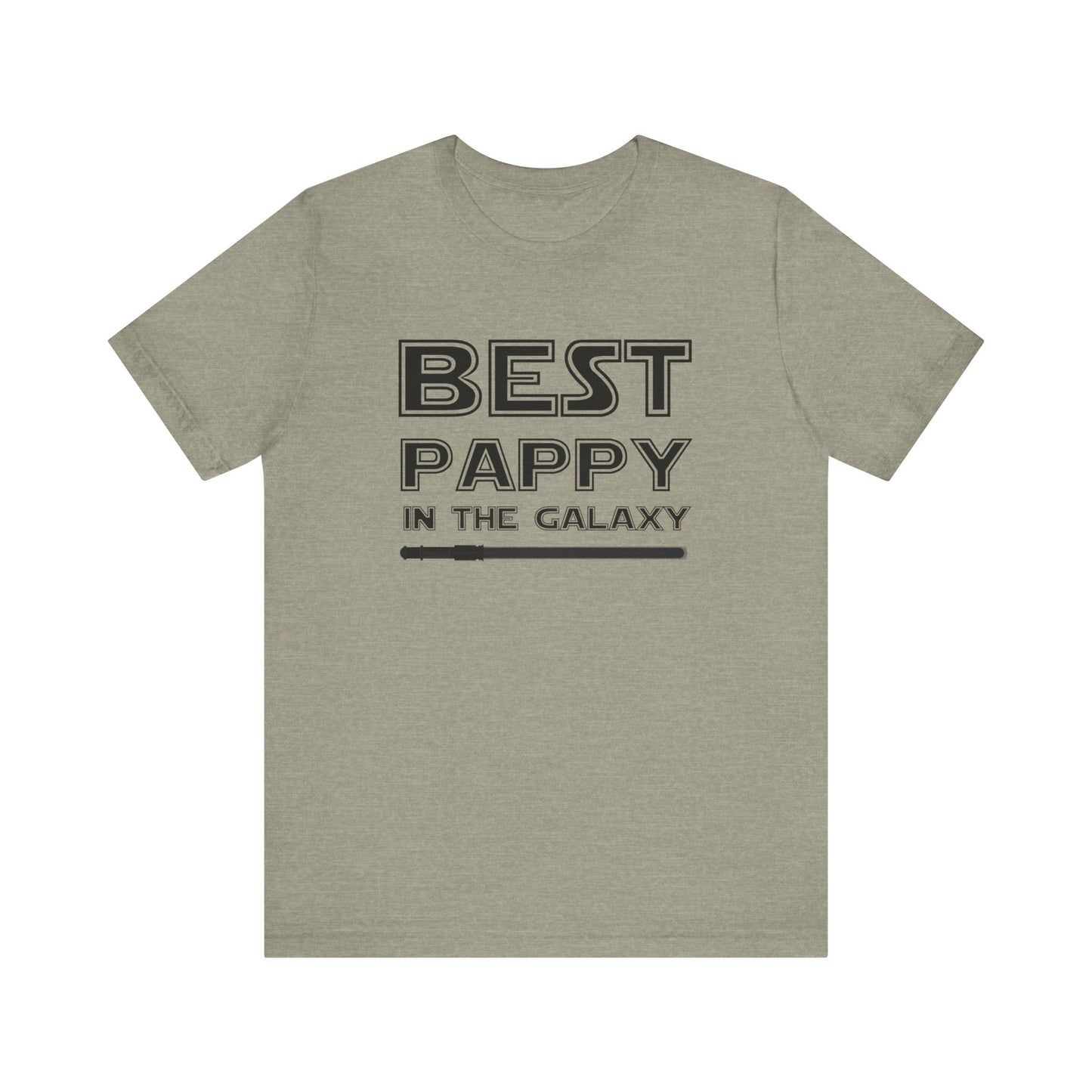 Best Pappy in the Galaxy Short Sleeve Tee