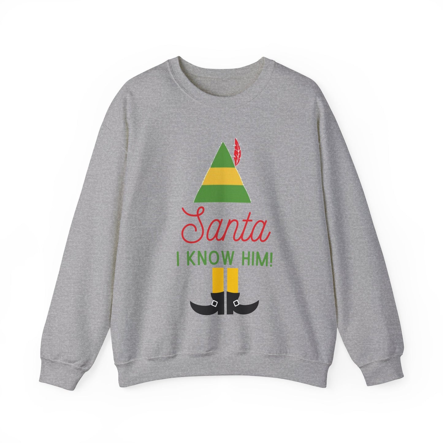 Santa! I Know Him Crewneck Sweatshirt