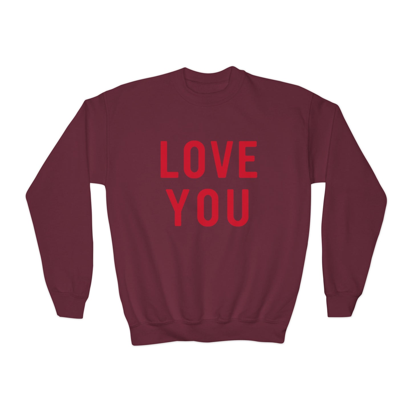 Love You Youth Valentine's Crewneck Sweatshirt