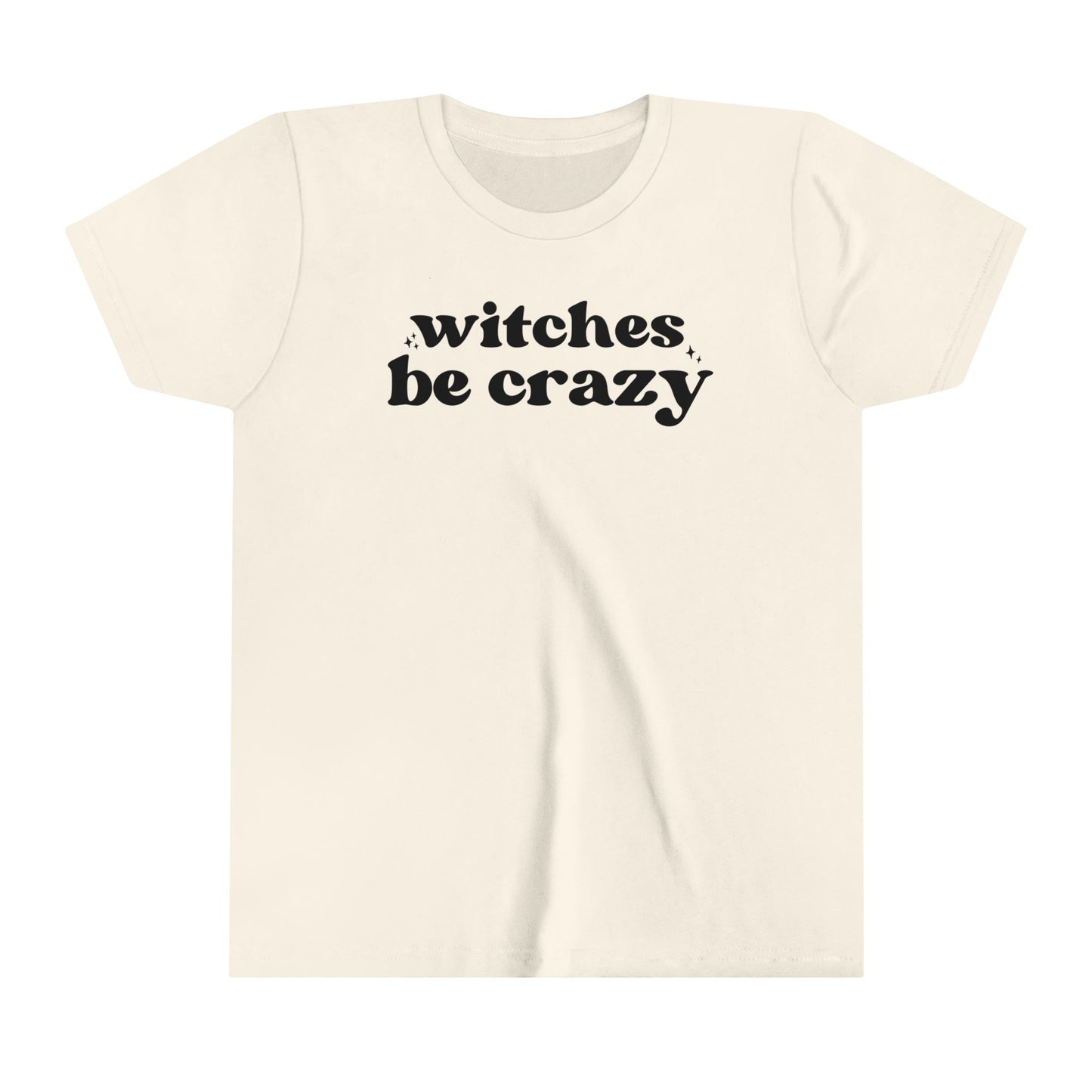 Witches Be Crazy Youth Short Sleeve Tee