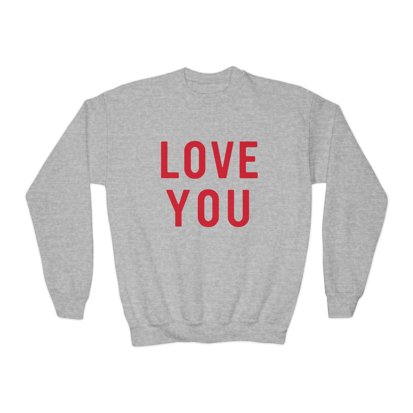 Love You Youth Valentine's Crewneck Sweatshirt