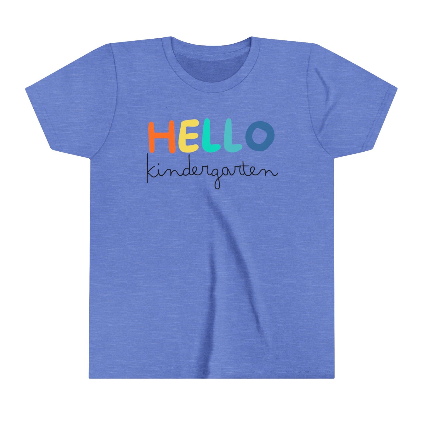 Hello Kindergarten Youth Short Sleeve Tee