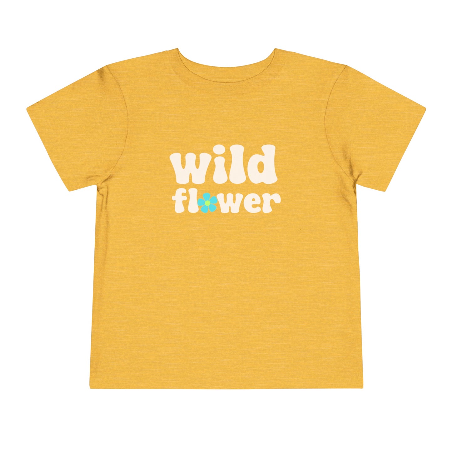 Wild Flower Toddler Short Sleeve Tee