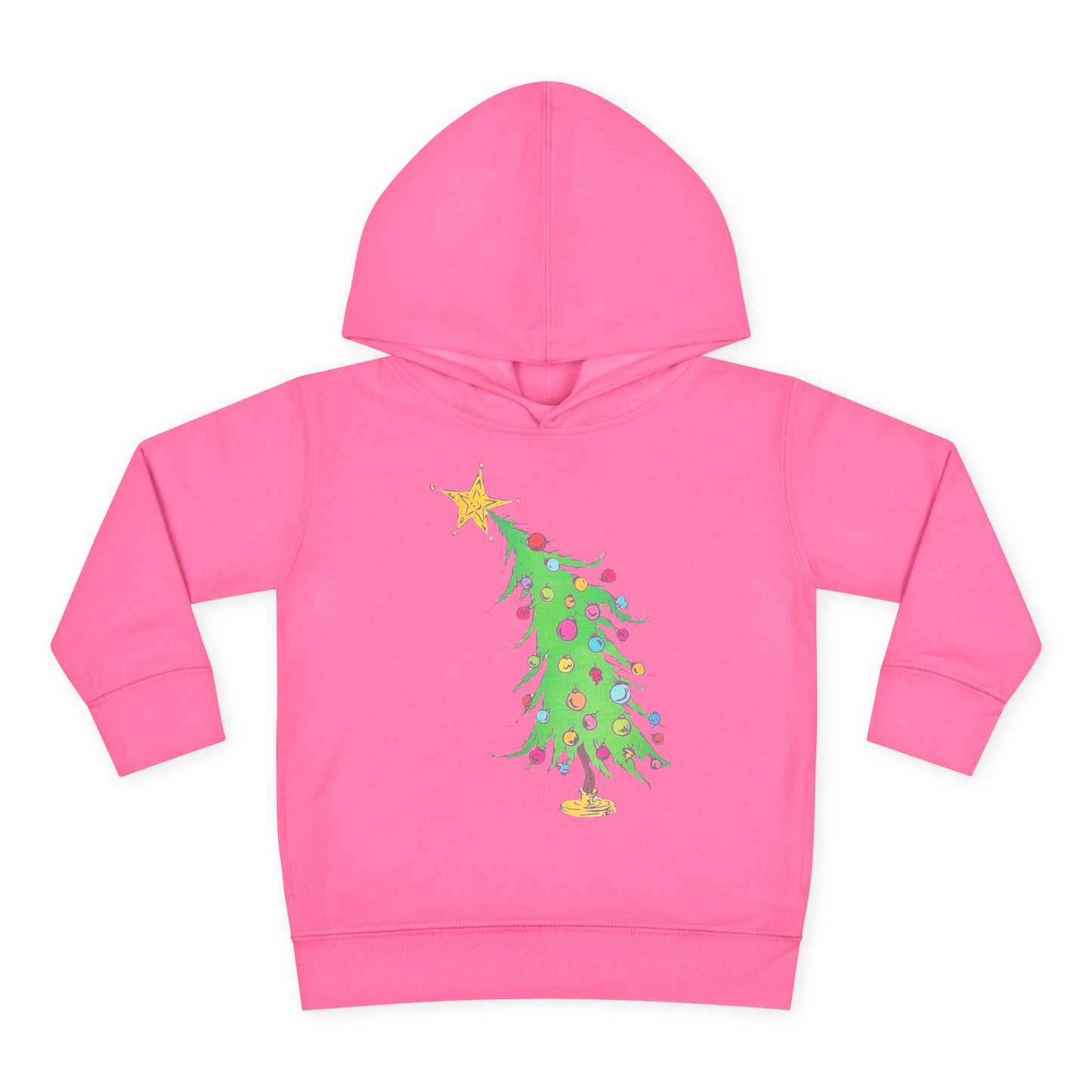 Welcome Christmas Toddler Pullover Fleece Hoodie