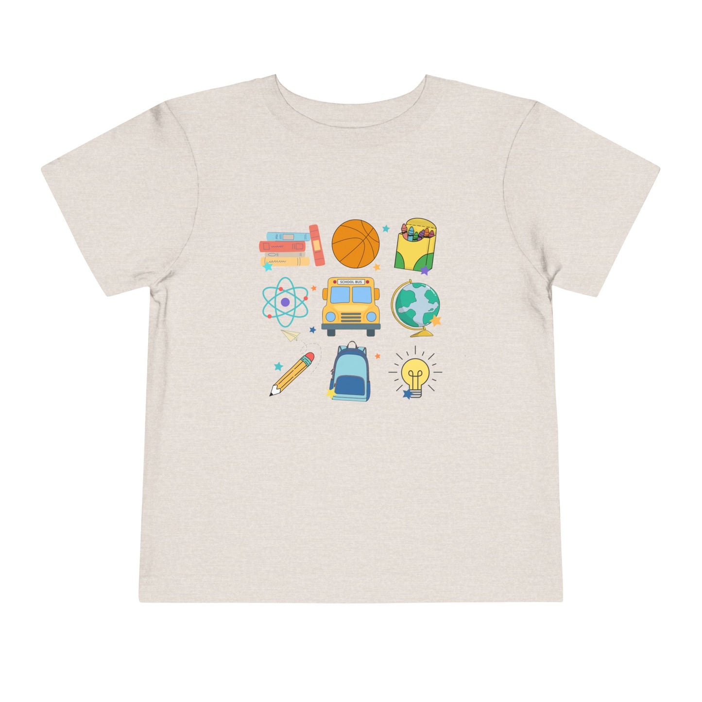 Back to School Toddler Short Sleeve Tee