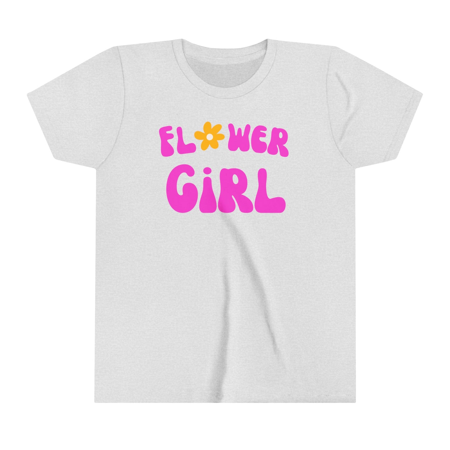 Flower Girl Youth Short Sleeve Tee