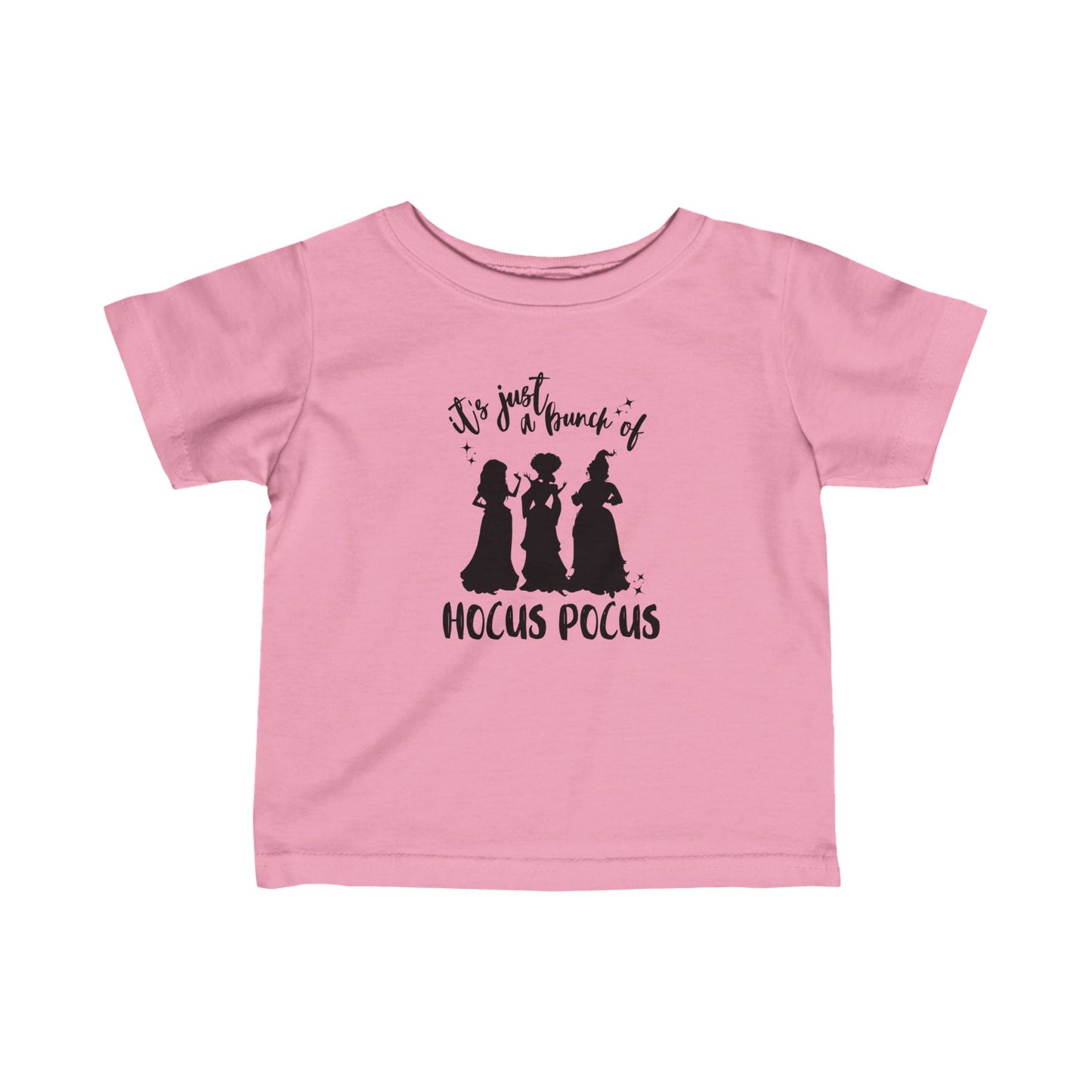 It's Just a Bunch of Hocus Pocus Infant Girls Fine Jersey Tee