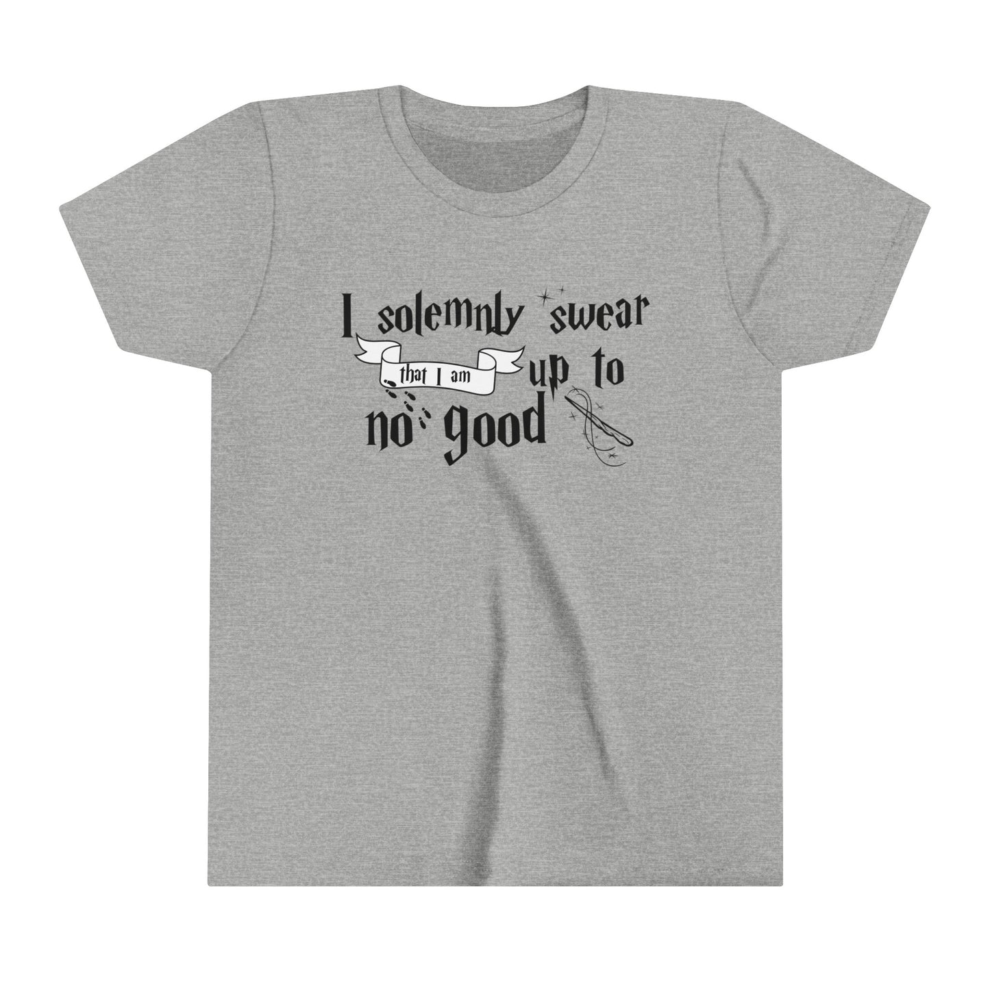 I Solemnly Swear I am Up to No Good Youth Short Sleeve Tee