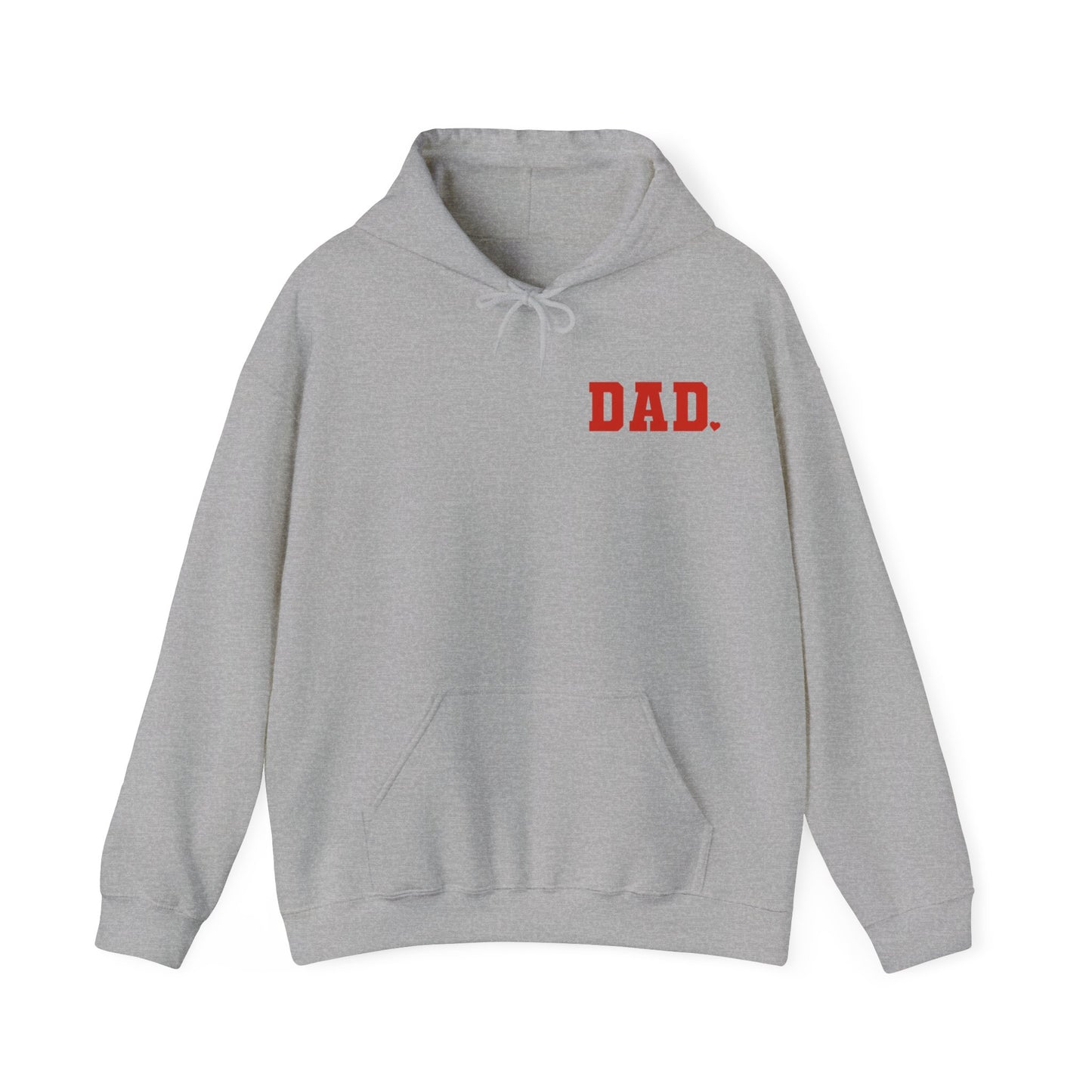 Dad Heart Valentine's Hoodie