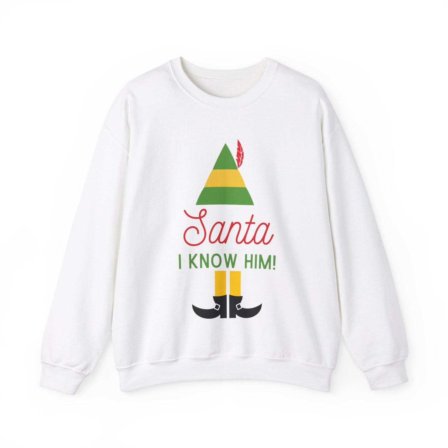 Santa! I Know Him Crewneck Sweatshirt
