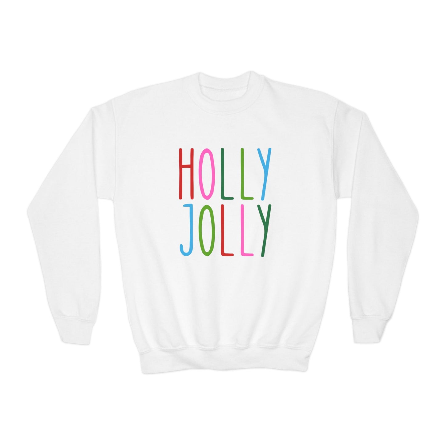 Holly Jolly Youth Crewneck Sweatshirt