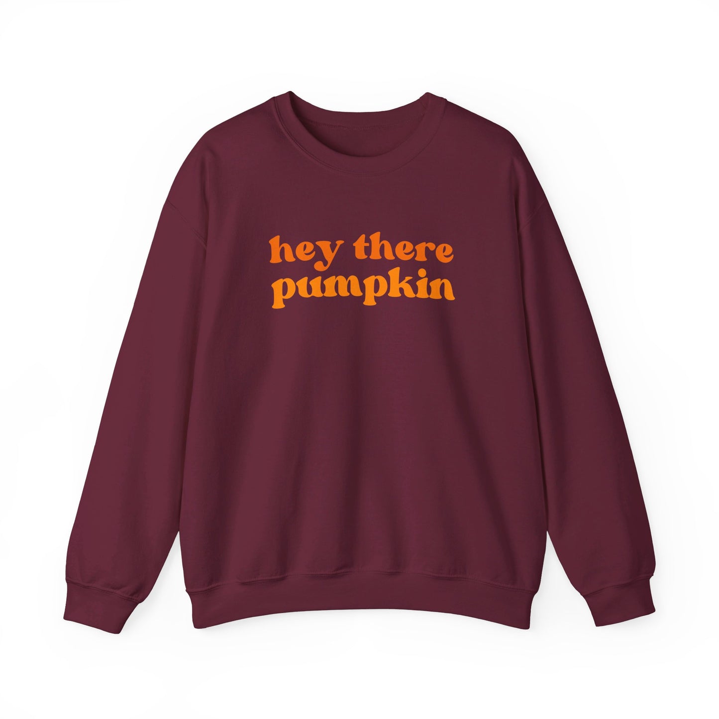 Hey There Pumpkin Adult Crewneck Sweatshirt