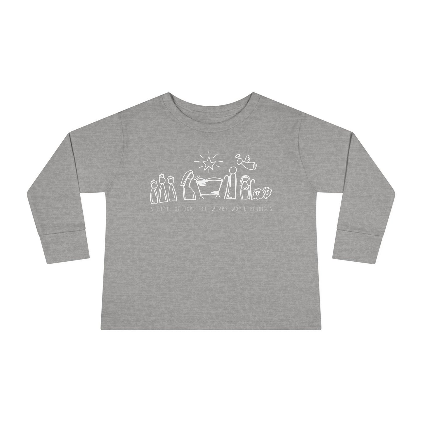A Thrill of Hope Toddler Long Sleeve Tee