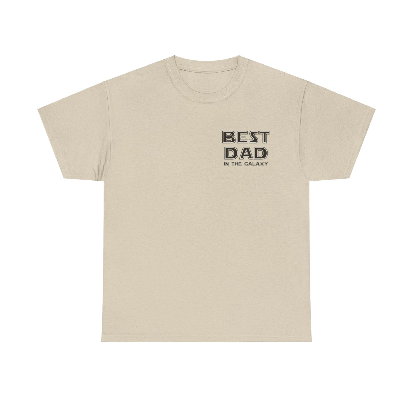 Best Dad in the Galaxy Unisex Heavy Cotton Tee