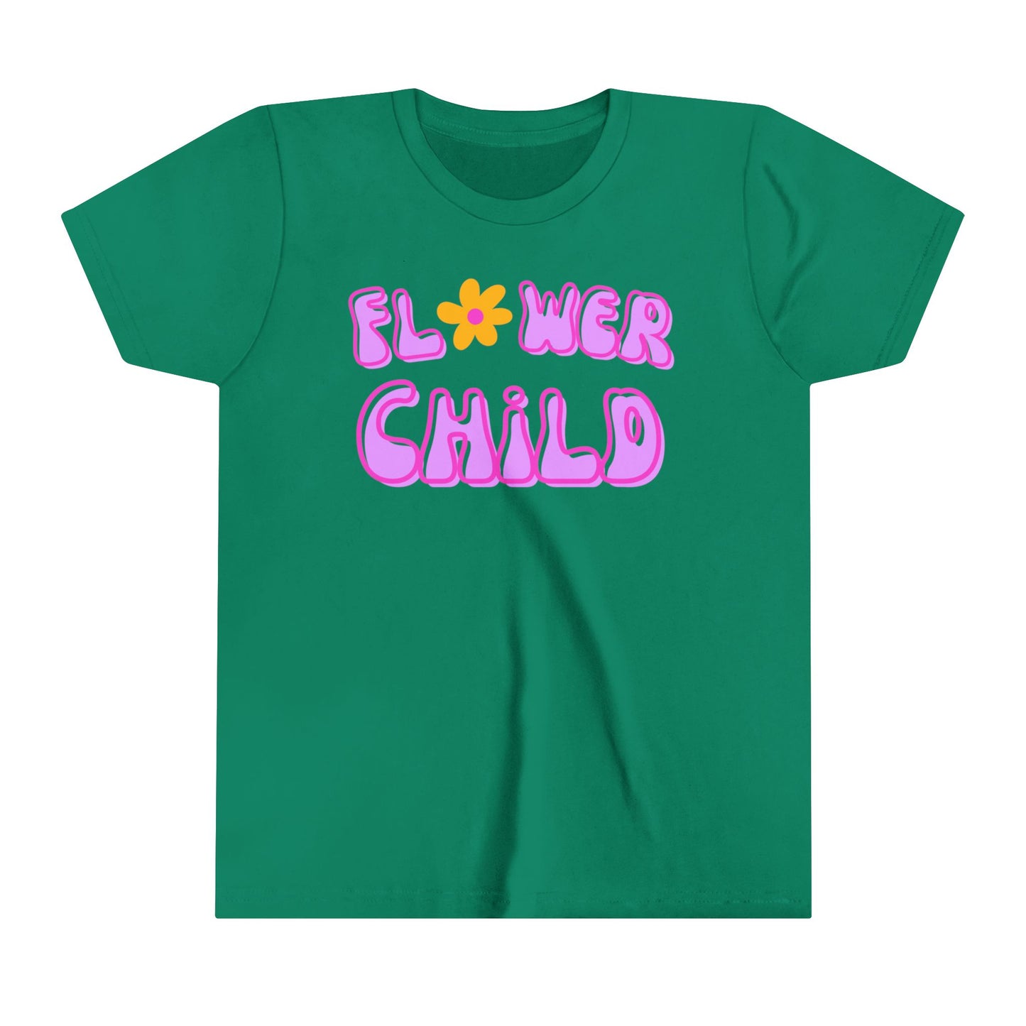 Flower Child Youth Short Sleeve Tee