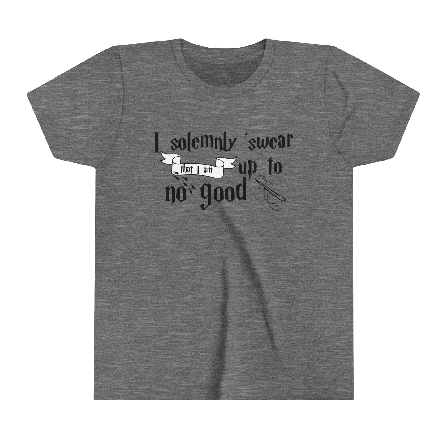 I Solemnly Swear I am Up to No Good Youth Short Sleeve Tee