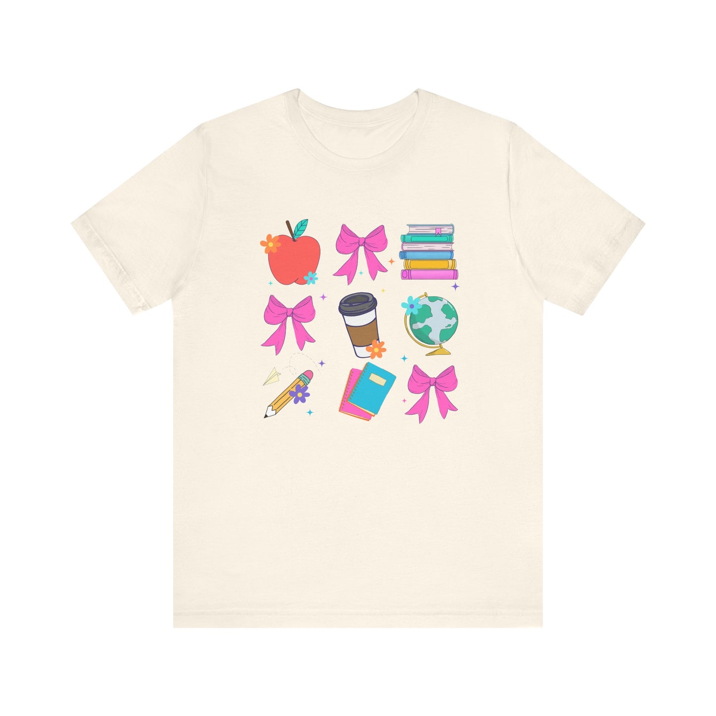 Teacher Bows Short Sleeve Tee