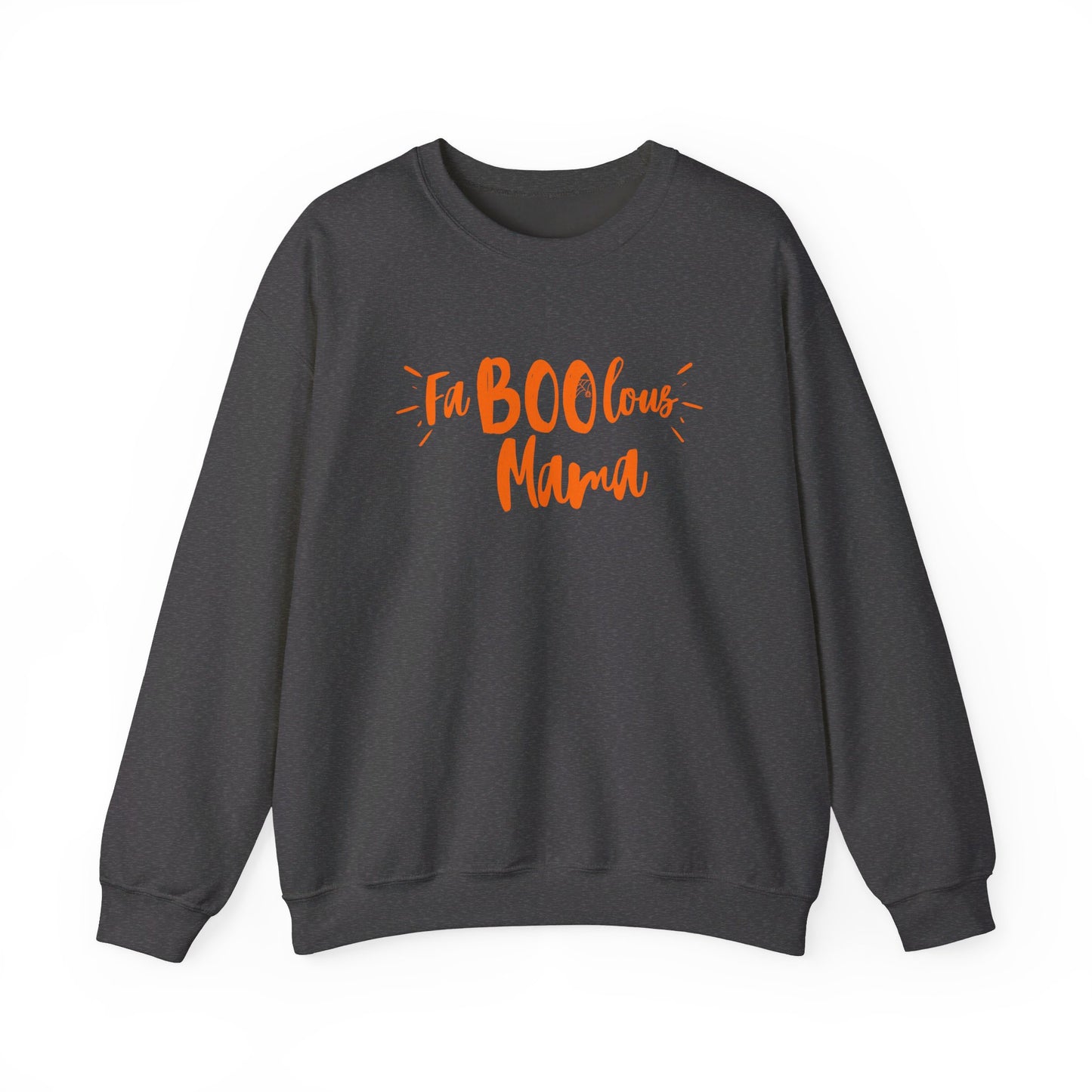 Orange You Glad You're A FaBOOlous Mama Crewneck Sweatshirt