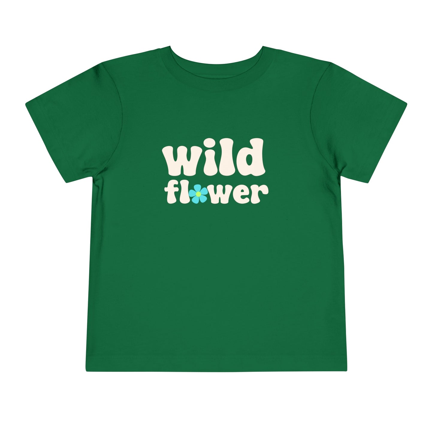 Wild Flower Toddler Short Sleeve Tee