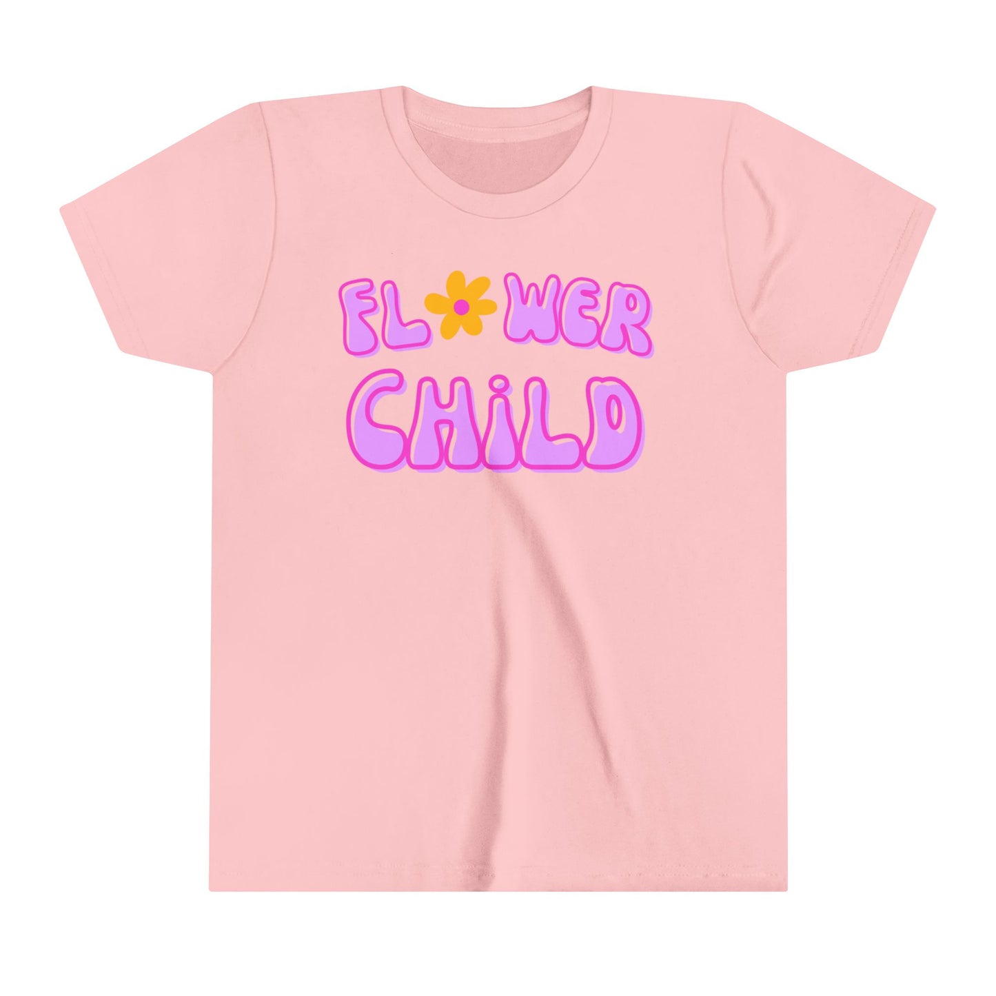 Flower Child Youth Short Sleeve Tee
