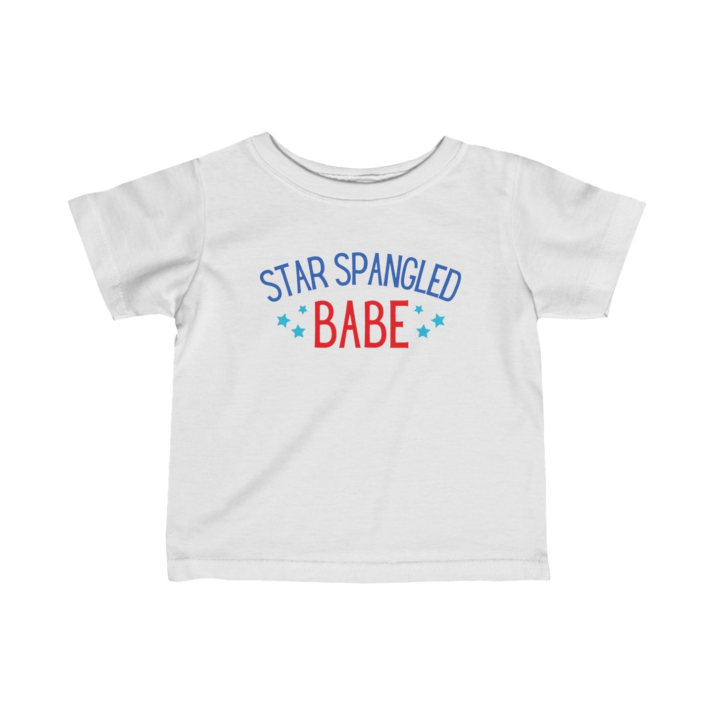 Star Spangled Babe Infant Tee