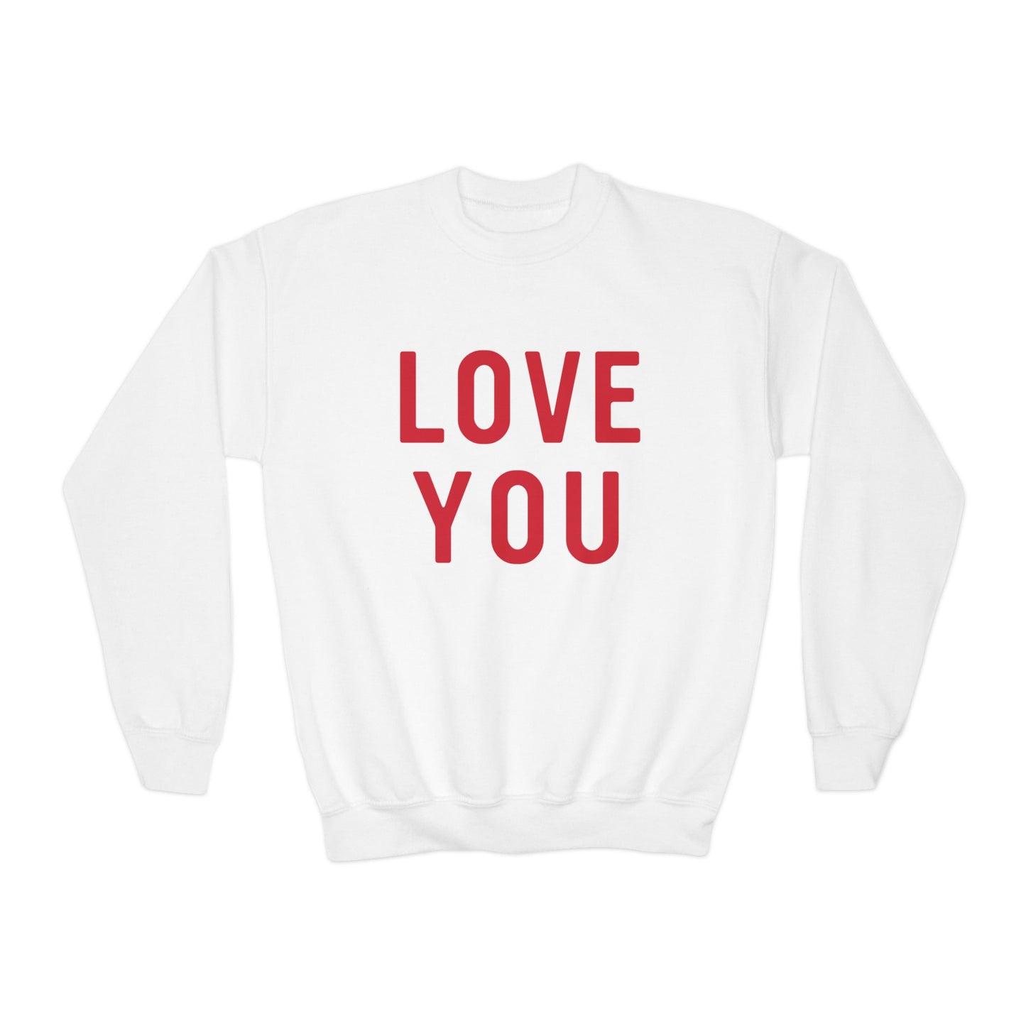 Love You Youth Valentine's Crewneck Sweatshirt